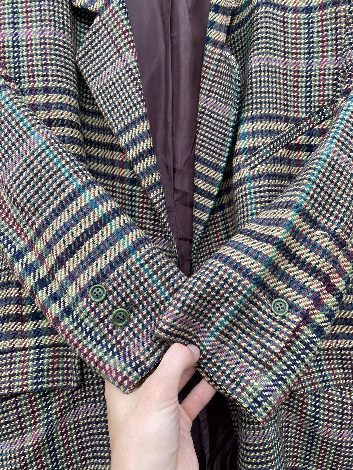 Jil Sander Jil Sander Vintage Plaid Wool/Cashmere Blazer Jacket Size 34 Size XS / US 0-2 / IT 36-38 - 17 Thumbnail
