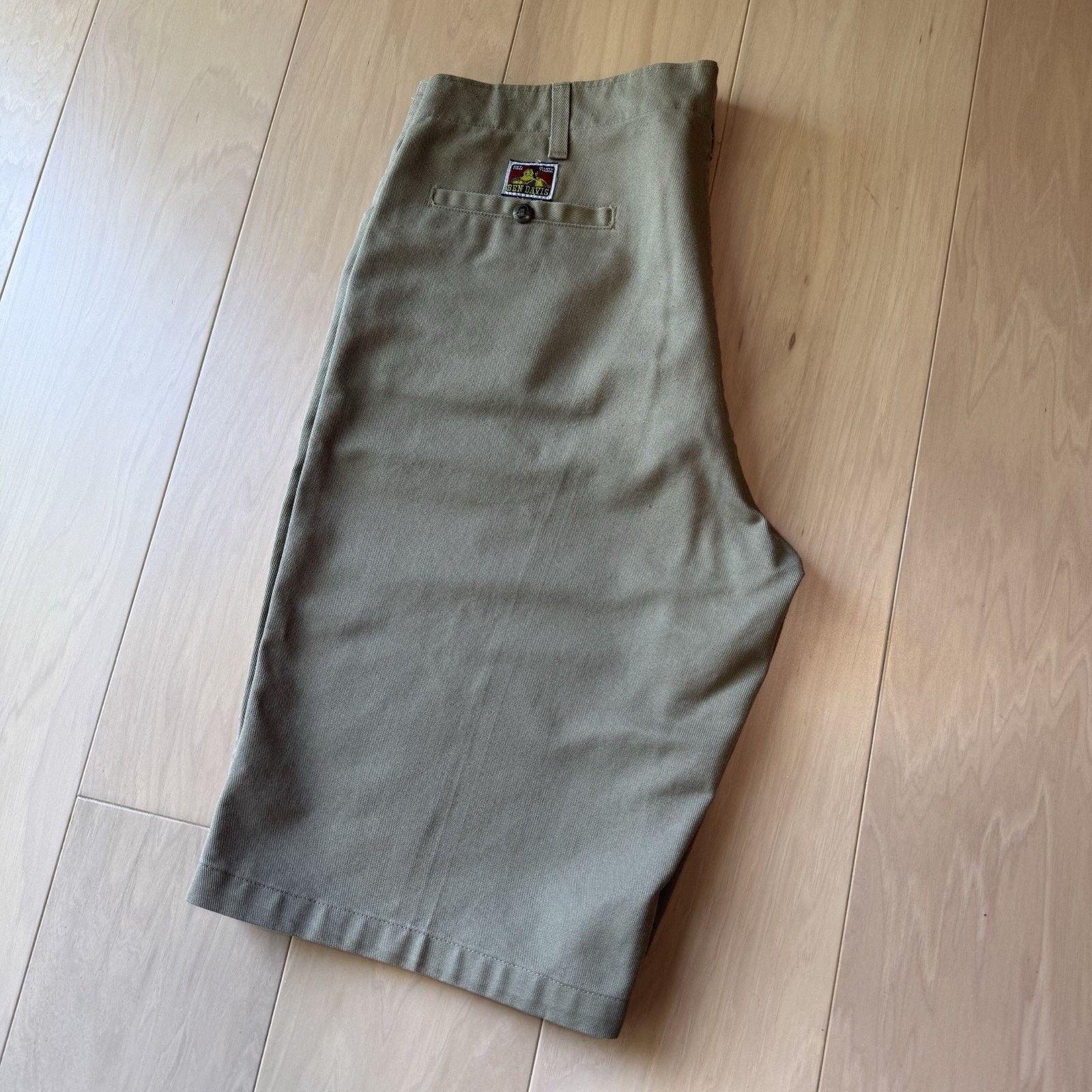 Ben Davis × Vintage Vintage Ben Davis Shorts 38 Khaki 90 Chino Workwear Size US 38 / EU 54 - 7 Thumbnail