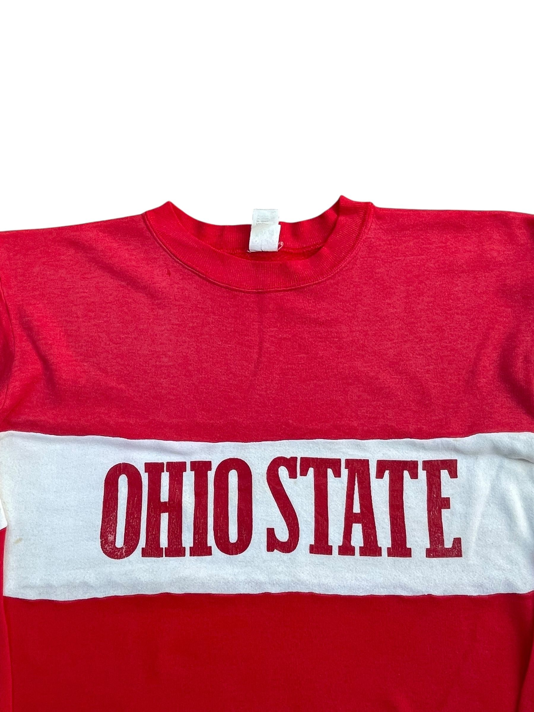 Velva Sheen Vintage 70's Ohio Sweatshirt Size US M / EU 48-50 / 2 - 2 Thumbnail