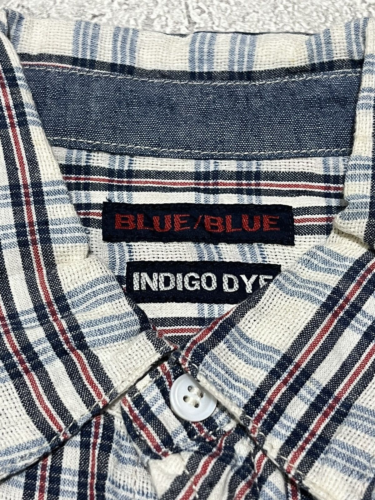 Blue Blue Japan × Japanese Brand Blue Blue Japan Indigo Dye shirt Size US M / EU 48-50 / 2 - 8 Thumbnail