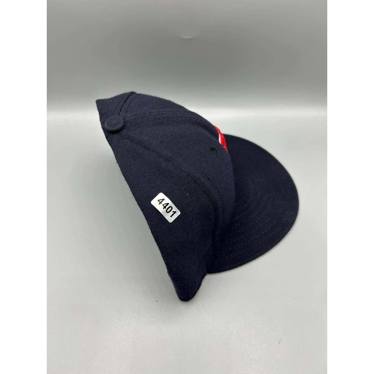 New Era Boston Red Sox Hat Men 7 Navy Embroidered Fitted Cap Size ONE SIZE - 9 Thumbnail