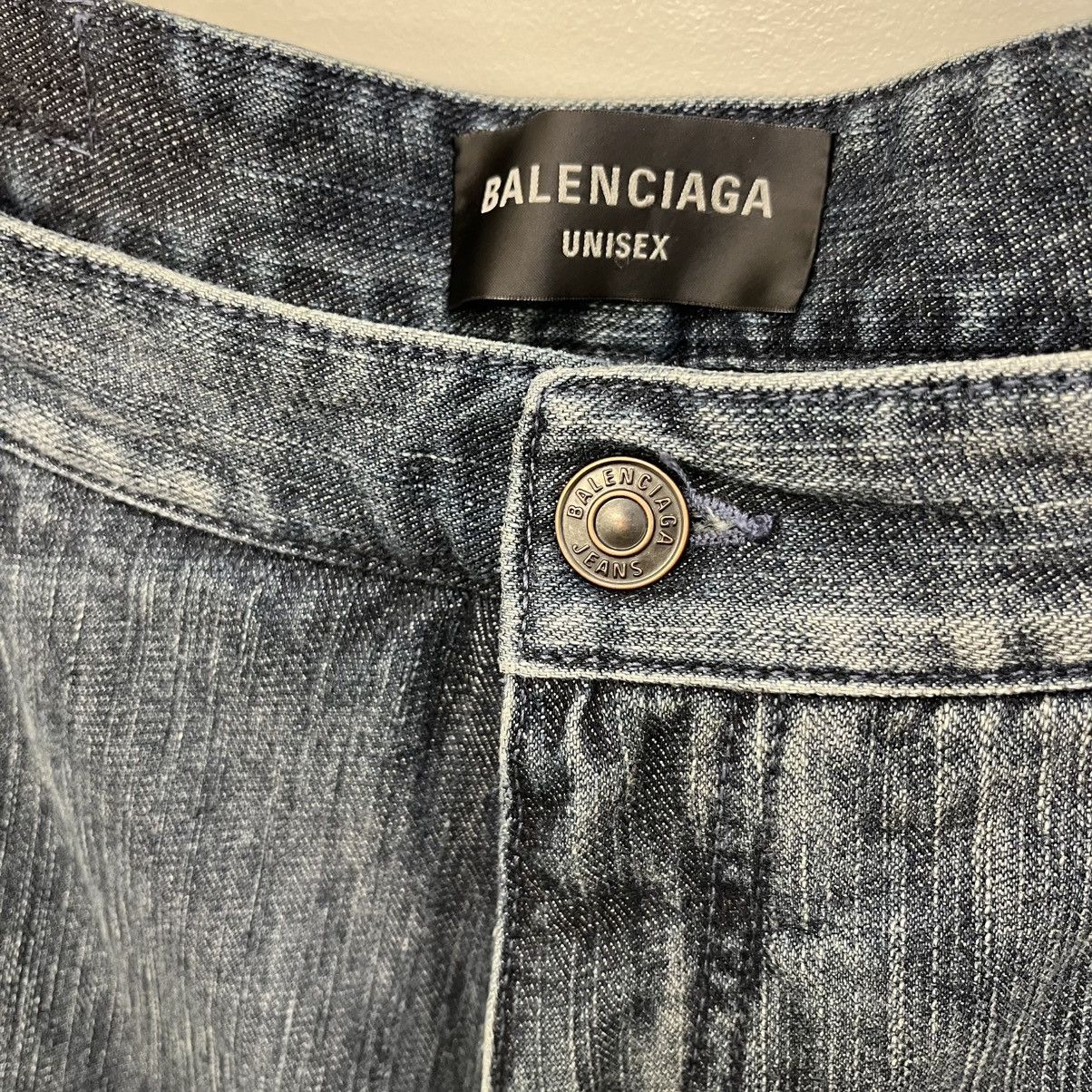 Balenciaga Balenciaga Double-Front Wide-Leg Unisex Denim AW23 Size US 34 / EU 50 - 7 Thumbnail