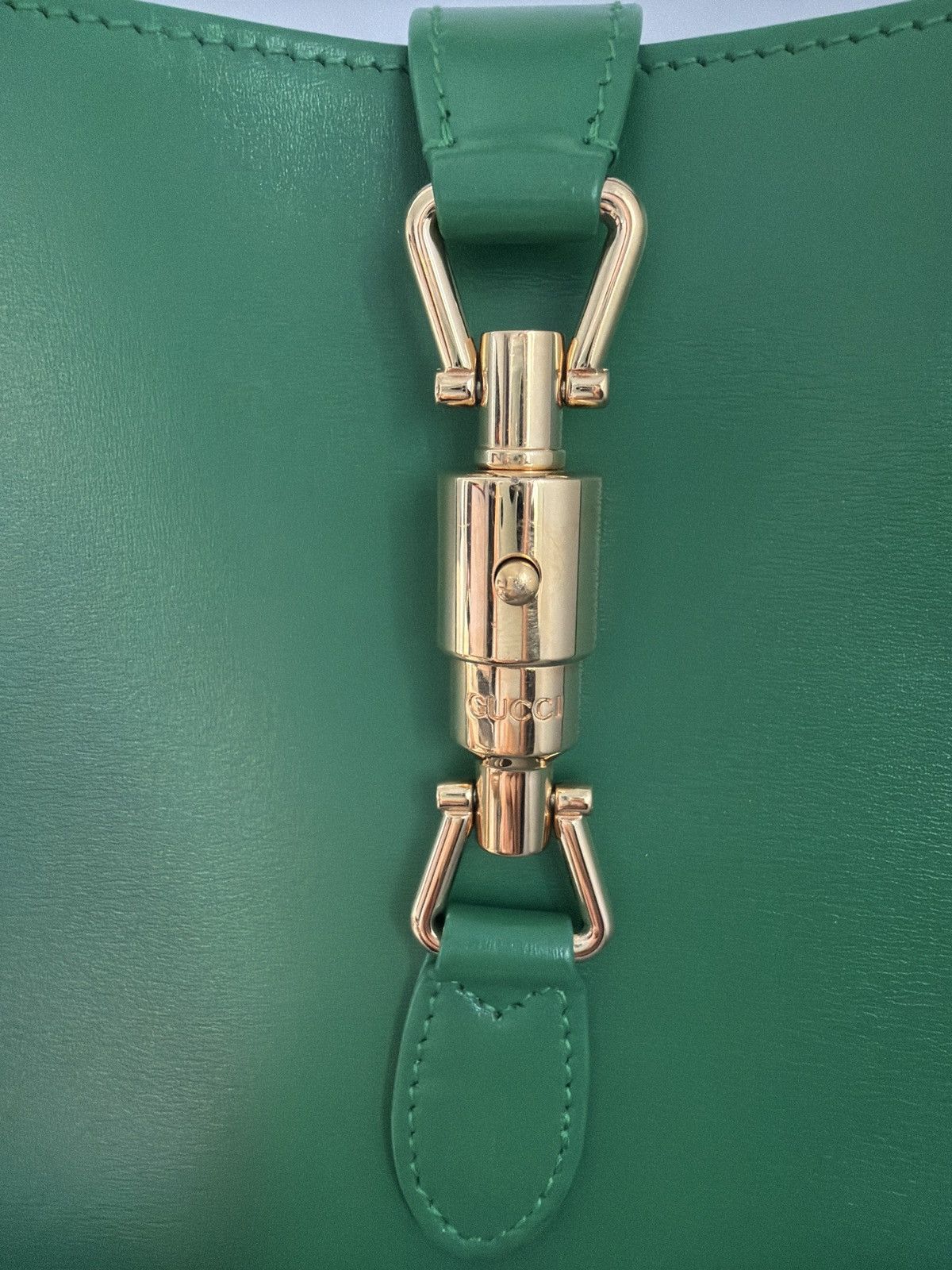 Gucci Gucci Jackie 1961 Medium Green Bag Size ONE SIZE - 2 Thumbnail