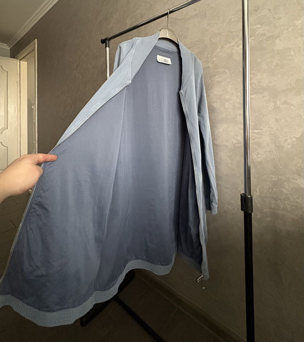 Maison Margiela VTG Maison Margiela MM6 Zip Bomber Long Jacket sz S Unisex Size S / US 4 / IT 40 - 15 Thumbnail