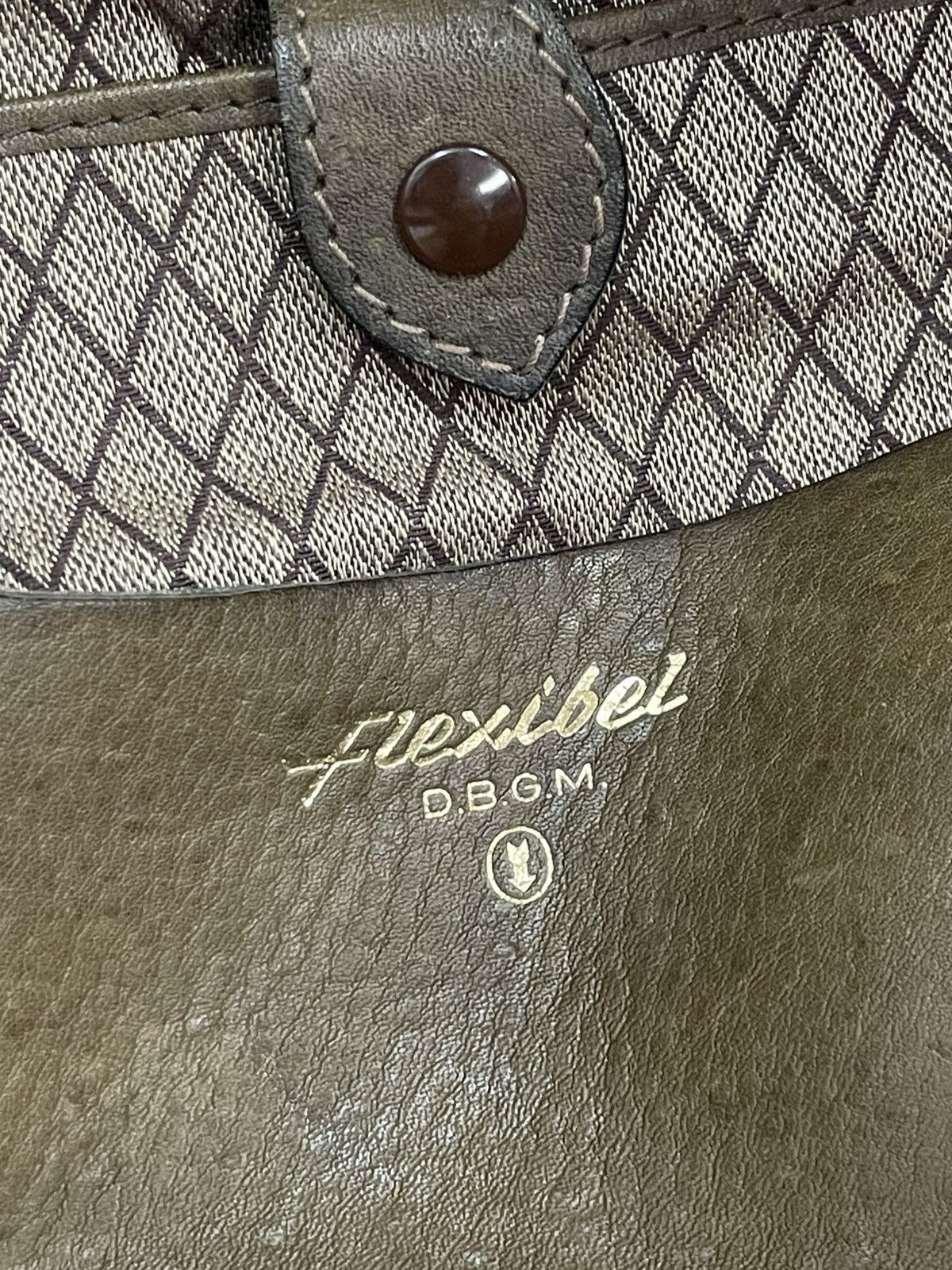 Genuine Leather Full Leather Vtg 80s D.B.G.M Japan Duffle Travel Bag 2🟩0 Size ONE SIZE - 15 Thumbnail