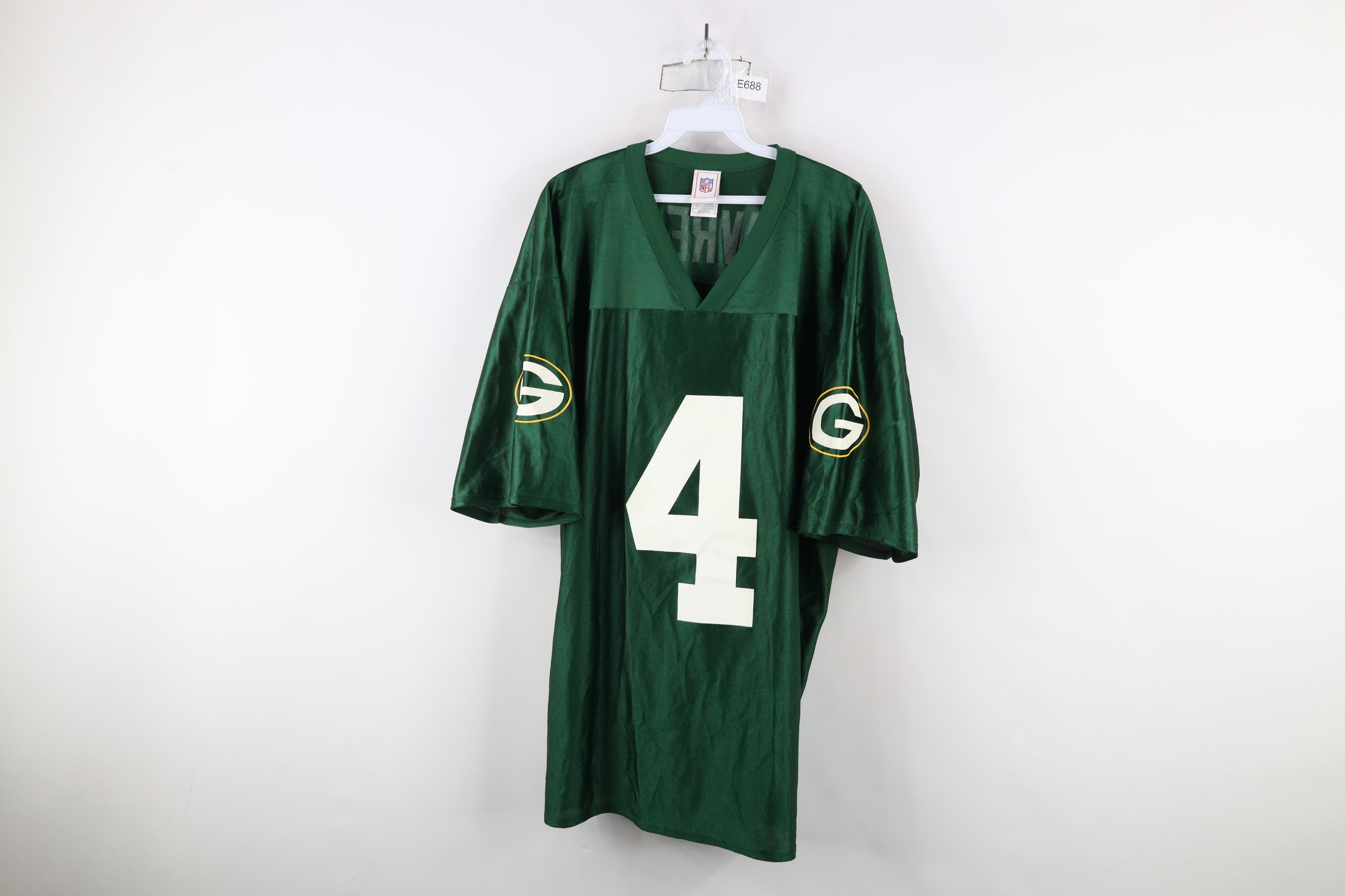 Vintage Vintage NFL Favre Green Bay Packers Football Jersey Green #4 Size US XL / EU 56 / 4 - 1 Thumbnail