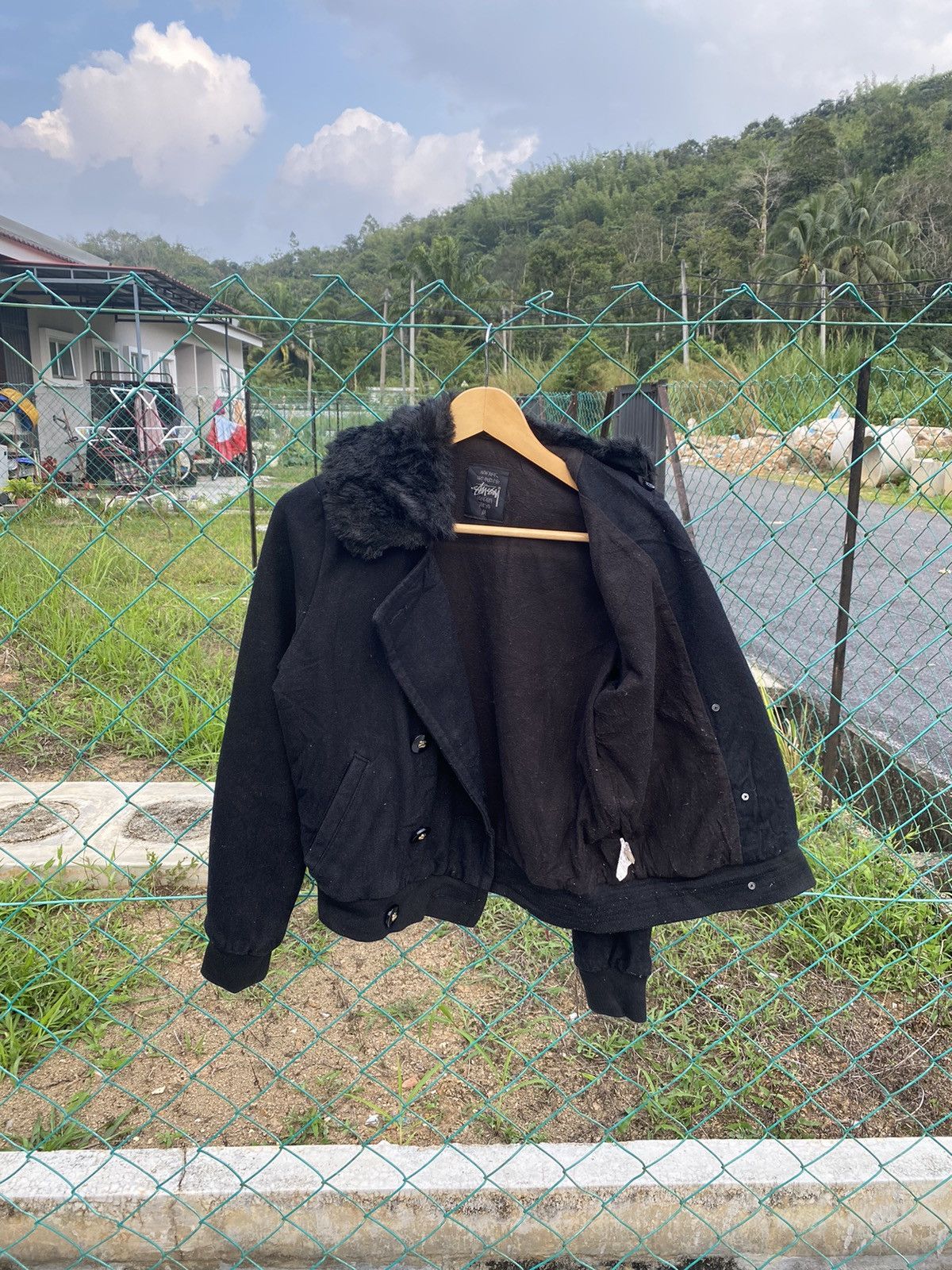 Stussy Stussy Double Breasted Wool Jacket Size M / US 6-8 / IT 42-44 - 3 Thumbnail