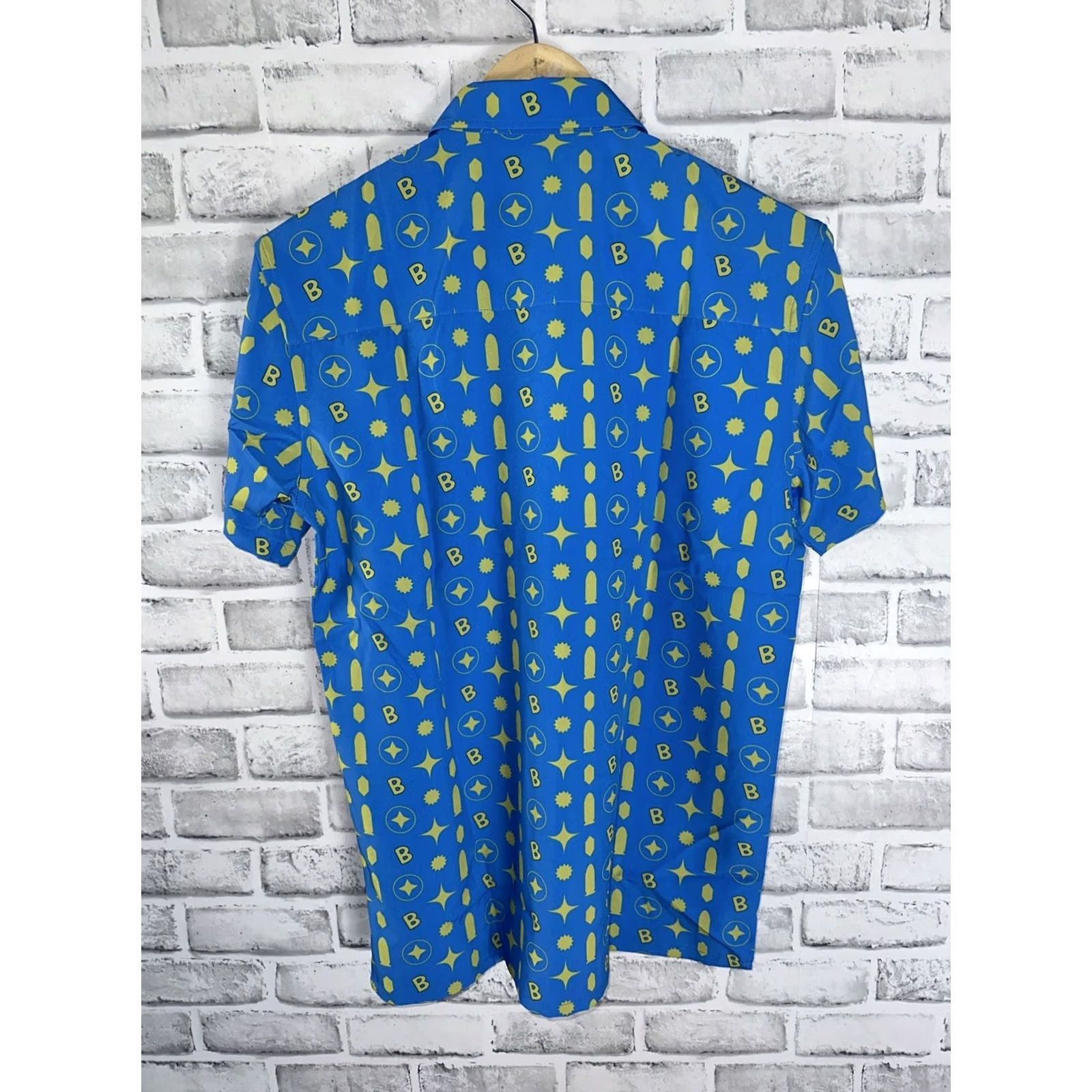 Etro VINTAGE Retro Rifle Shirt Mens S Blue Brownells Collab Button Ammo Bullet NEW Size US S / EU 44-46 / 1 - 7 Thumbnail