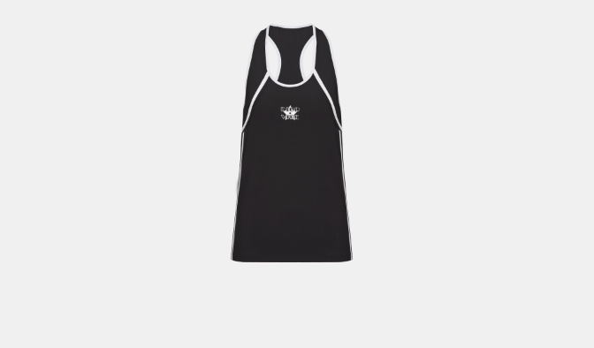 image of Dior O1Bcso1Str0224 Tank Top In Black, Women's (Size XL)