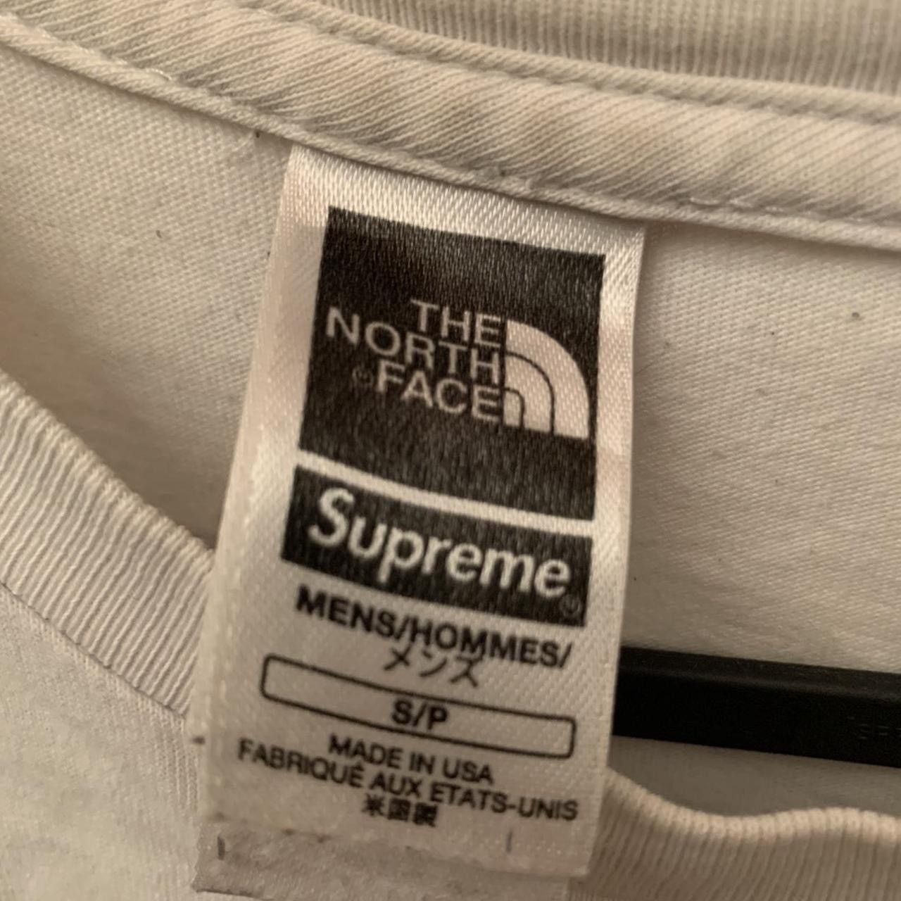 Supreme Supreme North Face Tee Size US S / EU 44-46 / 1 - 3 Thumbnail