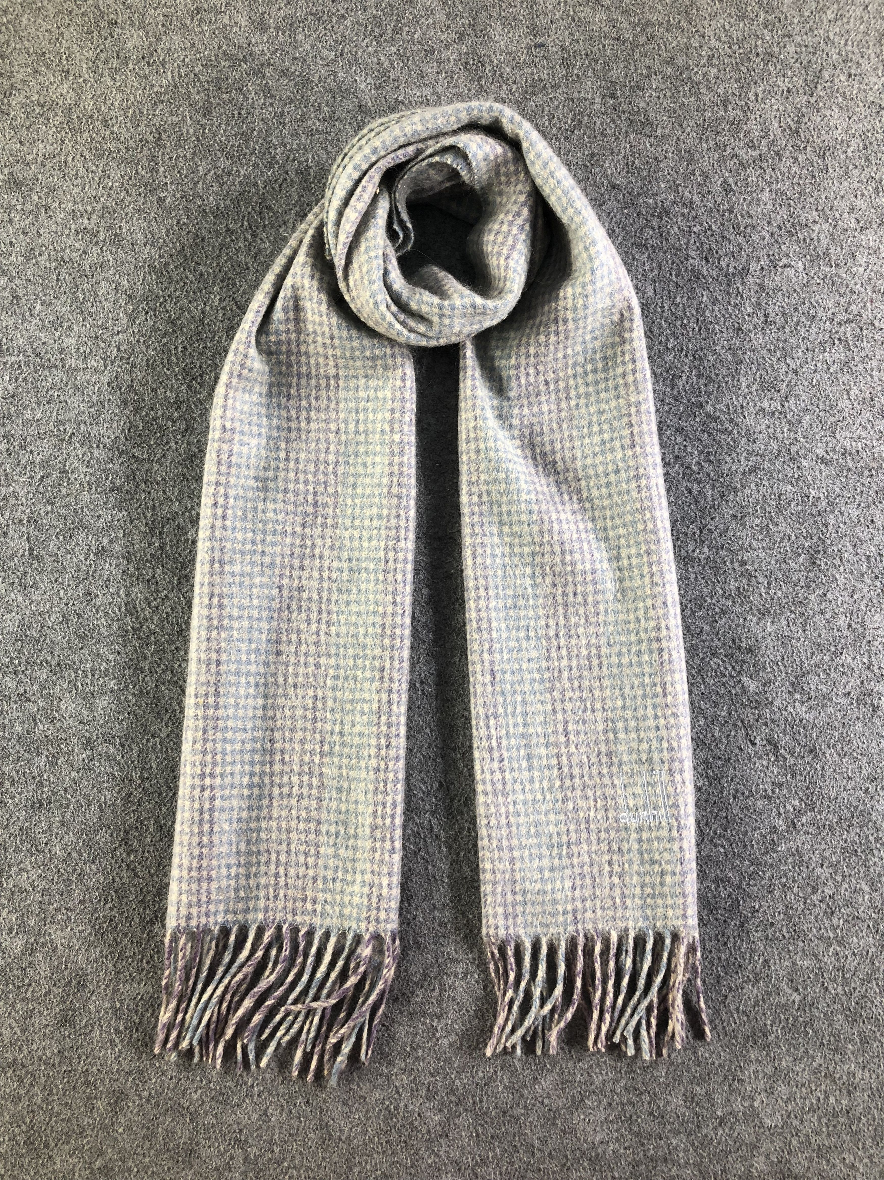 Alfred Dunhill Alfred Dunhill Cashmere Scarf / Muffler / Neckwear SS1421 Size ONE SIZE - 1 Thumbnail