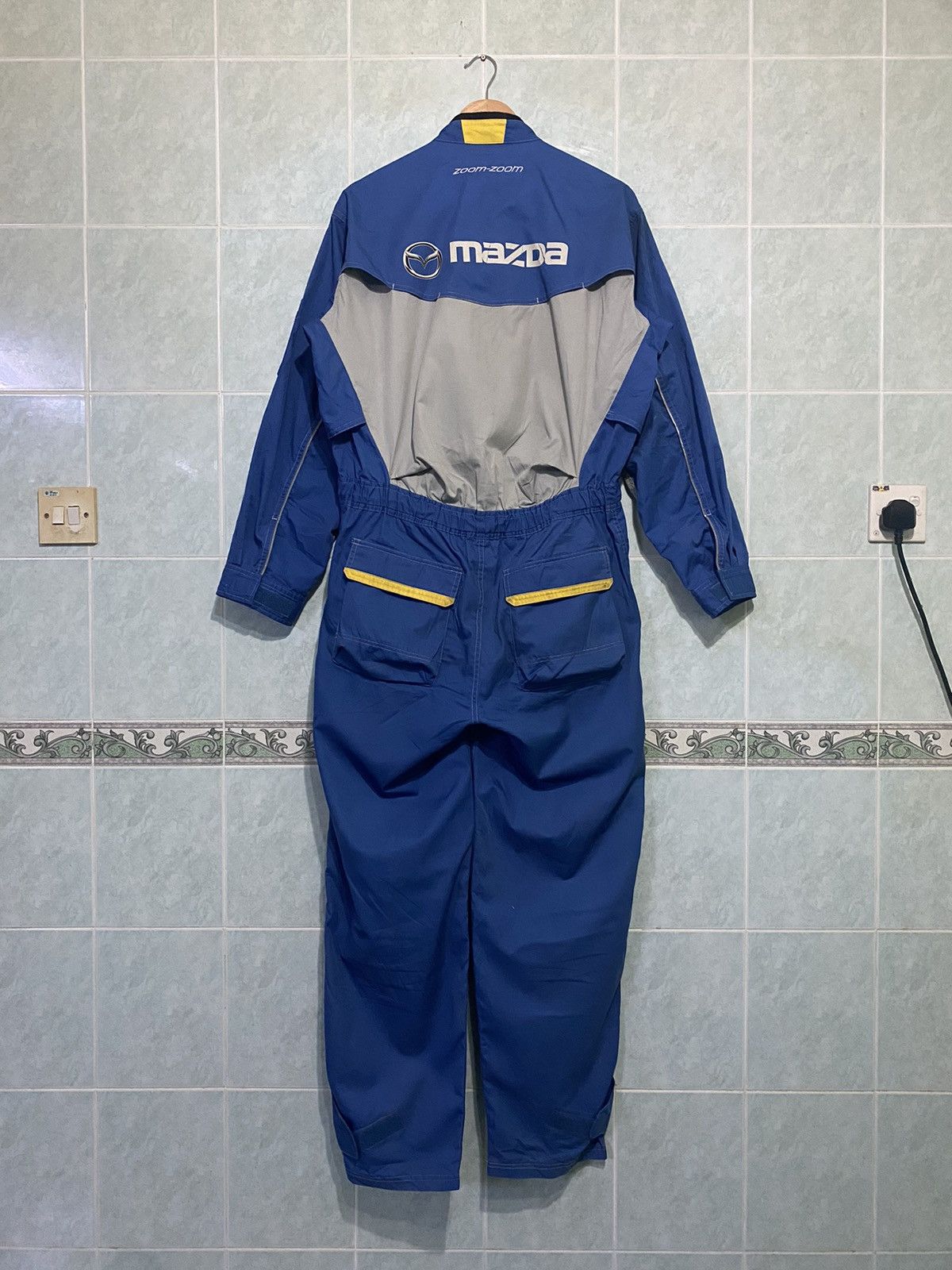 Gear for Sports × Vintage VINTAGE MAZDA WORKWEAR OVERALL RACING JACKET Size US L / EU 52-54 / 3 - 1 Thumbnail