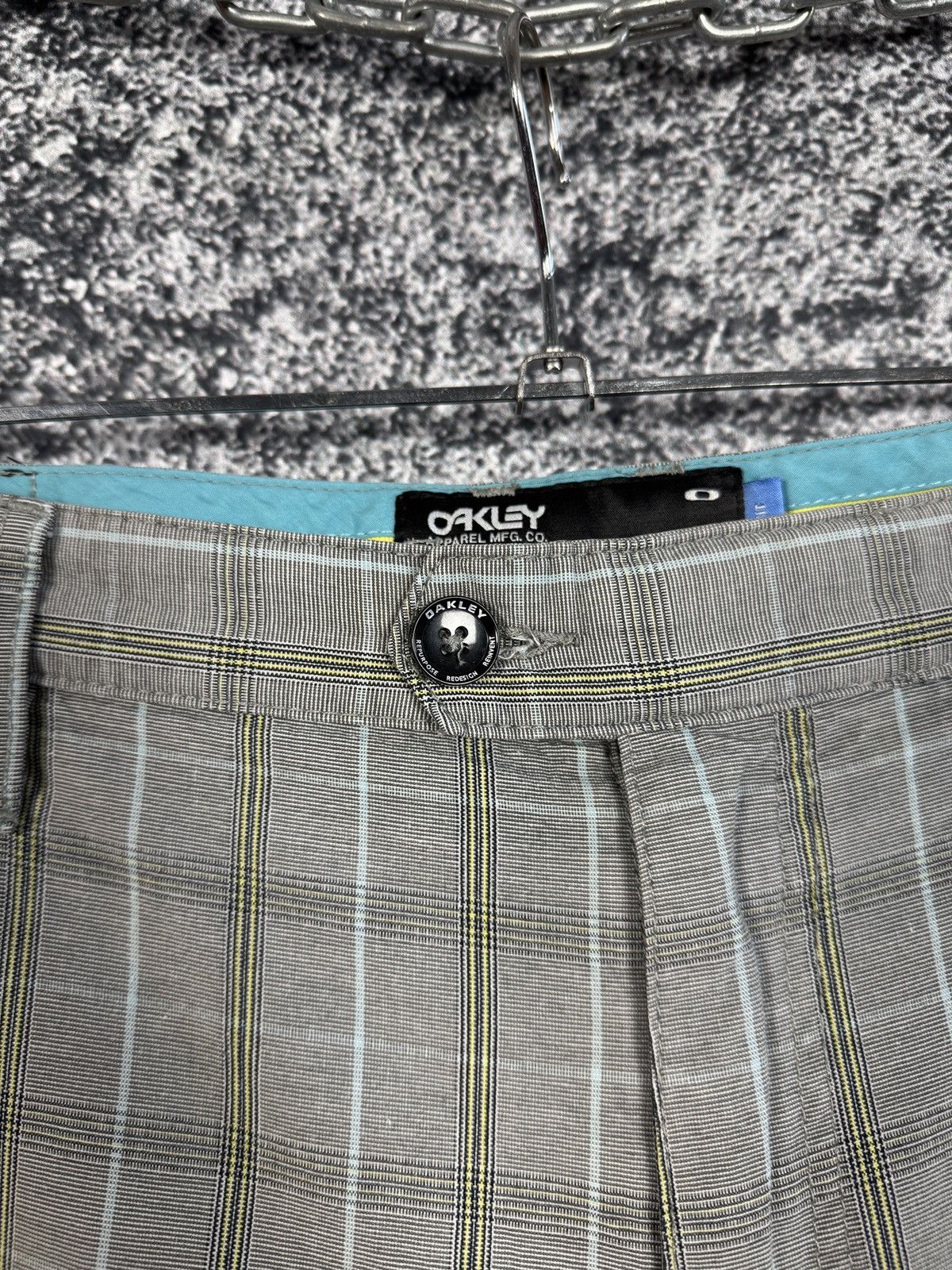Oakley lOakley Loose Fit Plaid Shorts Checkered Casual Skate Style Size US 36 / EU 52 - 8 Thumbnail