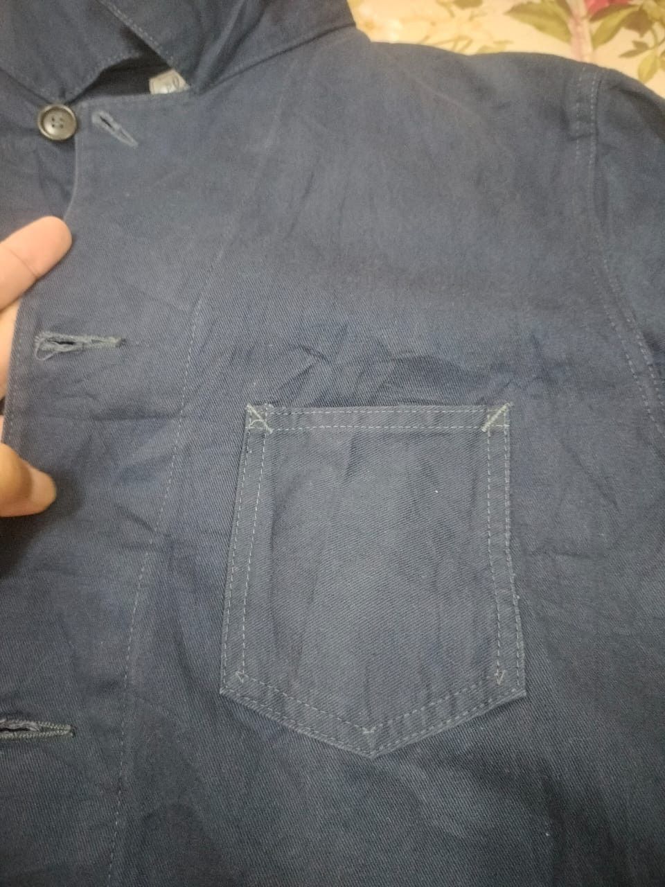 Post Overalls Post Overall Pantograph NYC Chore Jacket Size US M / EU 48-50 / 2 - 11 Thumbnail