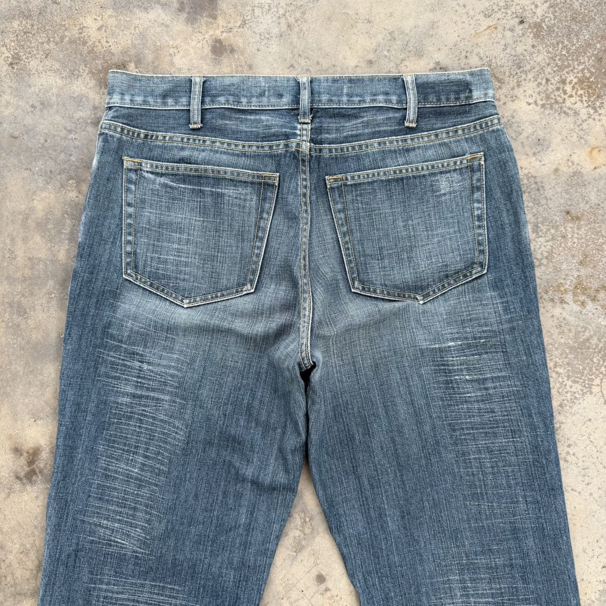 Japanese Brand VINTAGE JAPANESE FADED RIPPED JEANS DENIM PANTS Size US 36 / EU 52 - 9 Thumbnail