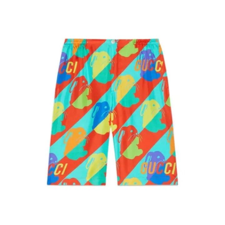 Gucci Gucci Chinese New Year Silk Shorts Size US 44 / EU 60 - 1 Thumbnail
