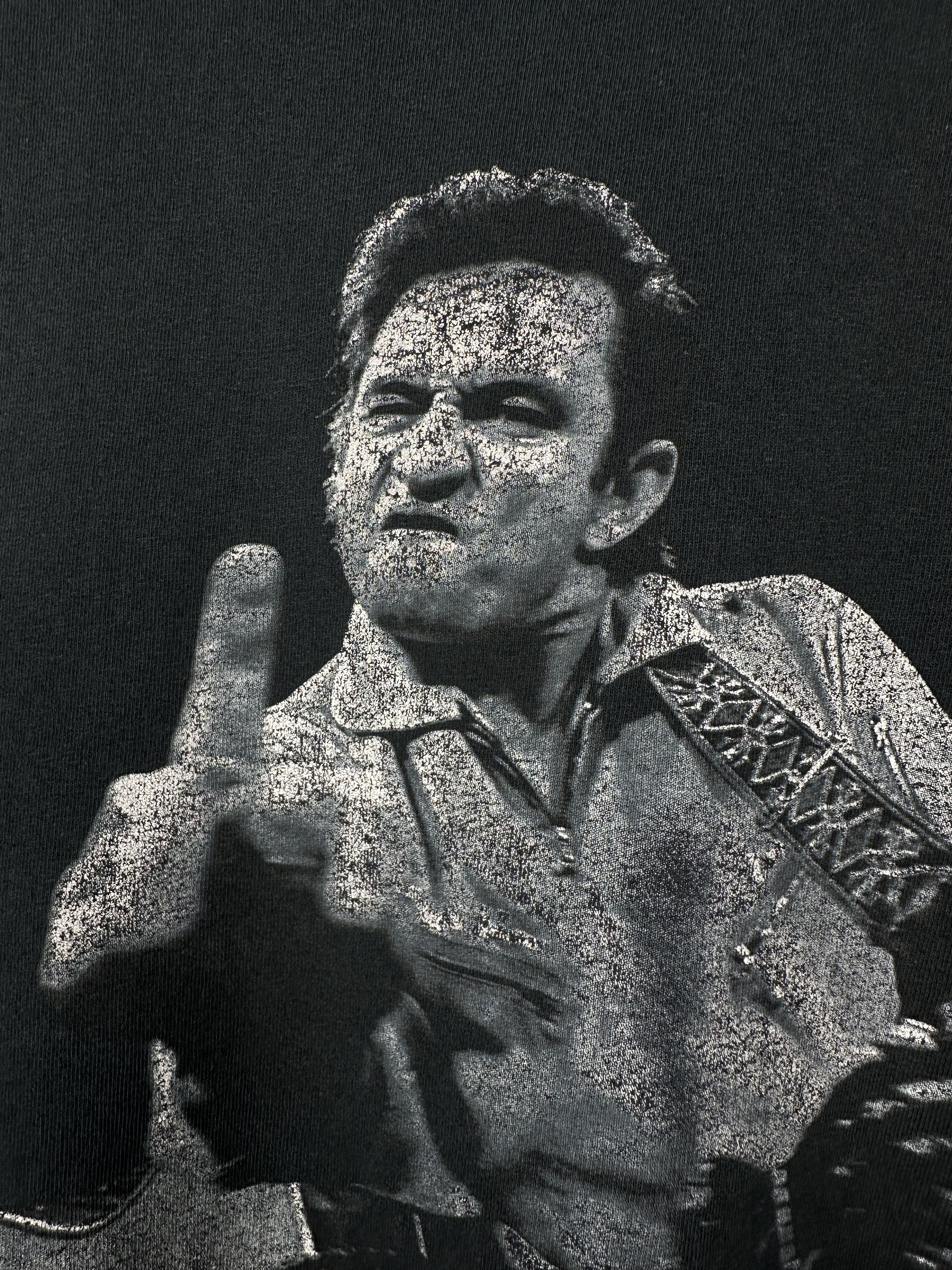 Band Tees Vintage Johnny Cash Fuck You Graphic T Shirt Tee Size US L / EU 52-54 / 3 - 5 Thumbnail