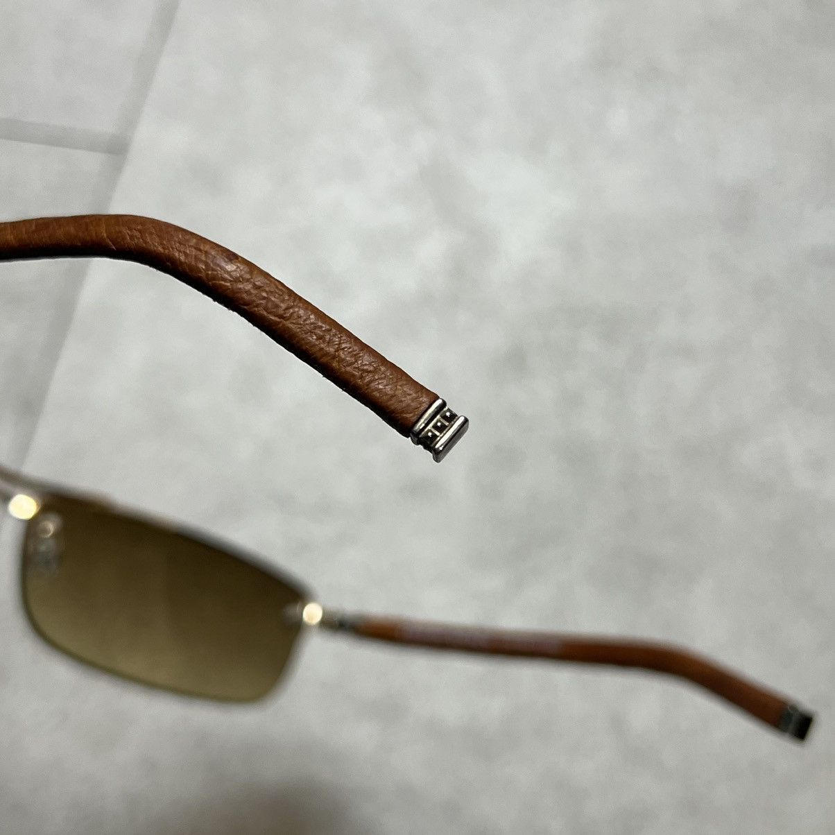 Chrome Hearts Chrome hearts AMPED Leather Flame Sunglasses Size ONE SIZE - 8 Thumbnail