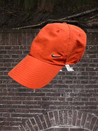 Nike × Vintage 90s Vintage Nike Cap Hat y2k spell out logo 7 1/8 Size ONE SIZE - 1 Thumbnail