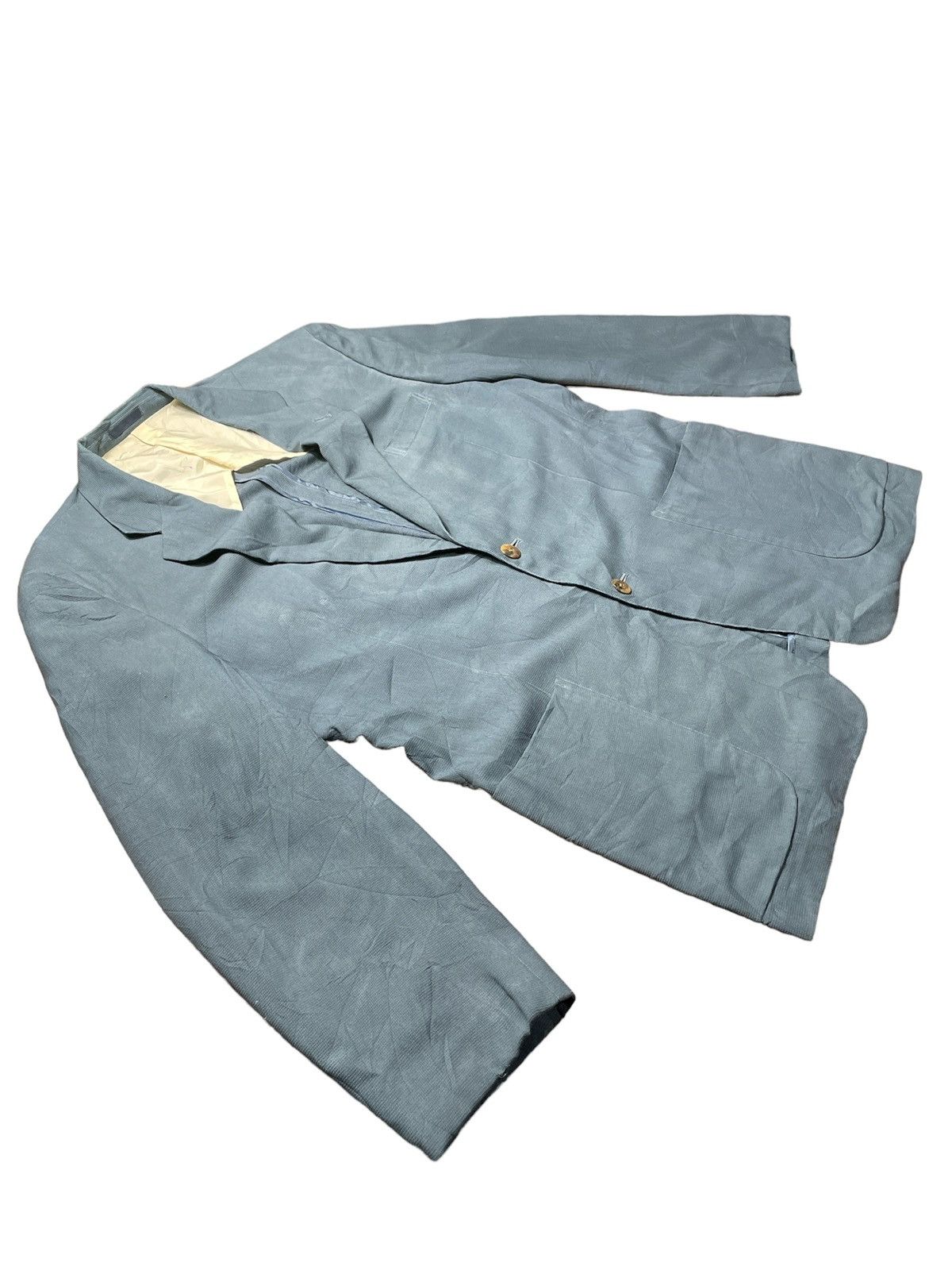 Burberry × Vintage Luxury Vintage Burberry Blazer Size 40R - 4 Thumbnail