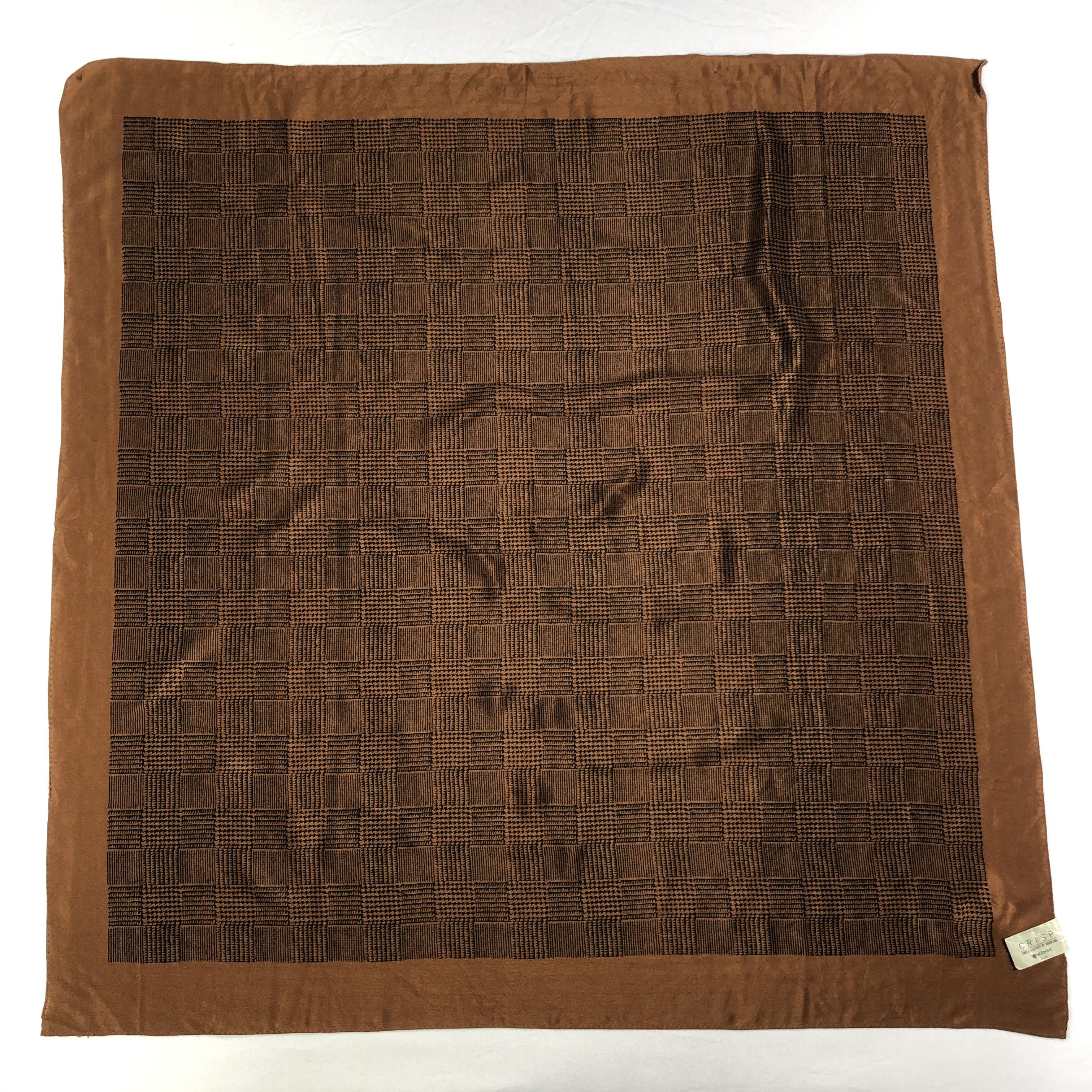 Vintage Vintage Crisp Silk Scarf Size ONE SIZE - 2 Thumbnail