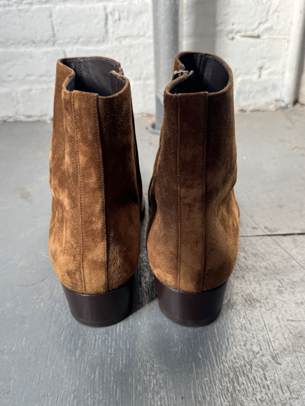 Saint Laurent Paris Hedi Wyatt 40 Boots Size US 10 / EU 43 - 6 Thumbnail