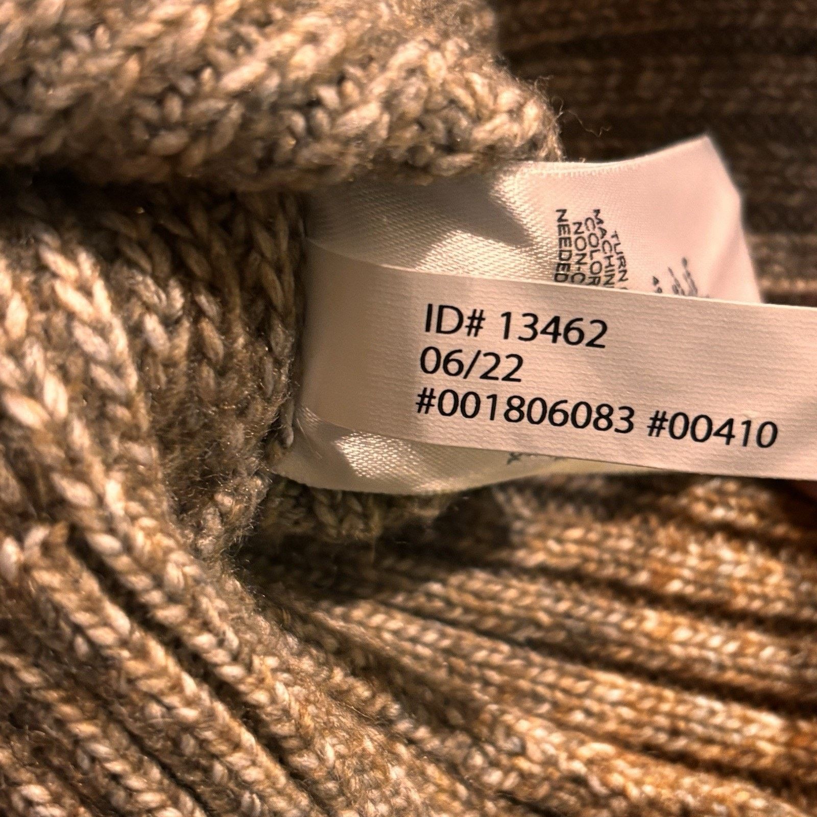 Express Wool Blend Men's Cardigan Tan Heather Size Large - Express Size US L / EU 52-54 / 3 - 8 Thumbnail