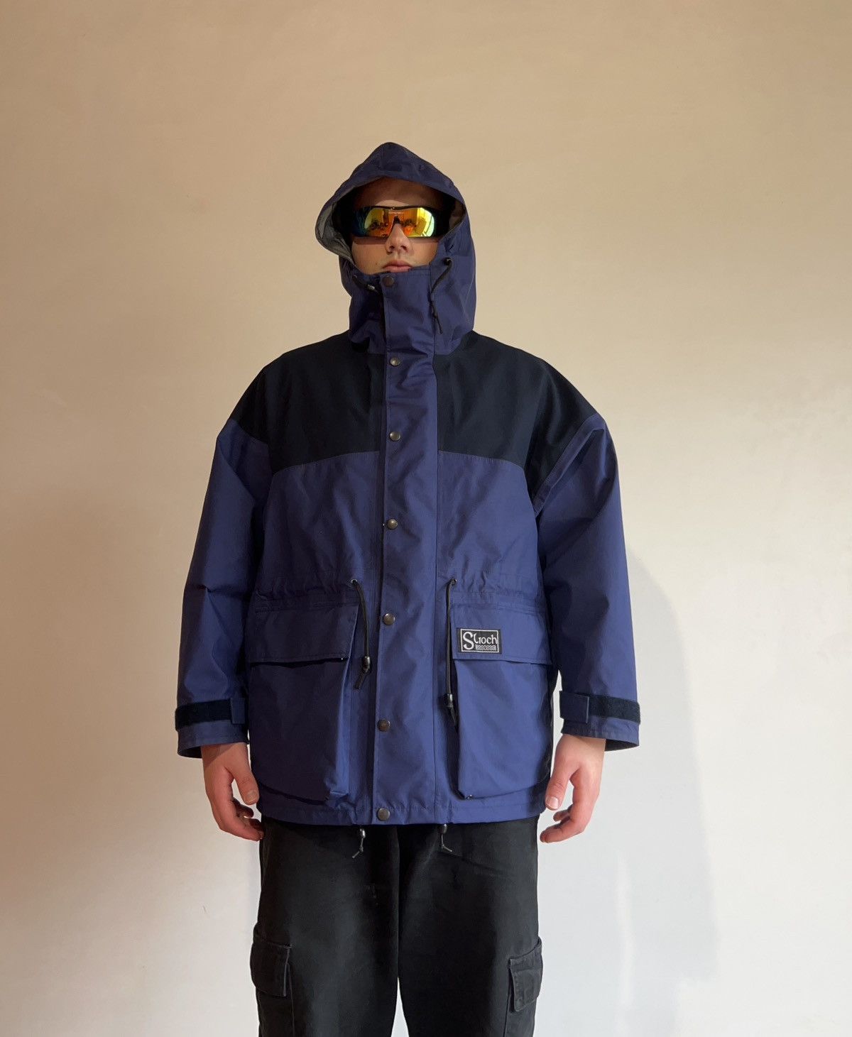 Vintage Slioch Gore-tex jacket mens 90s outdoor