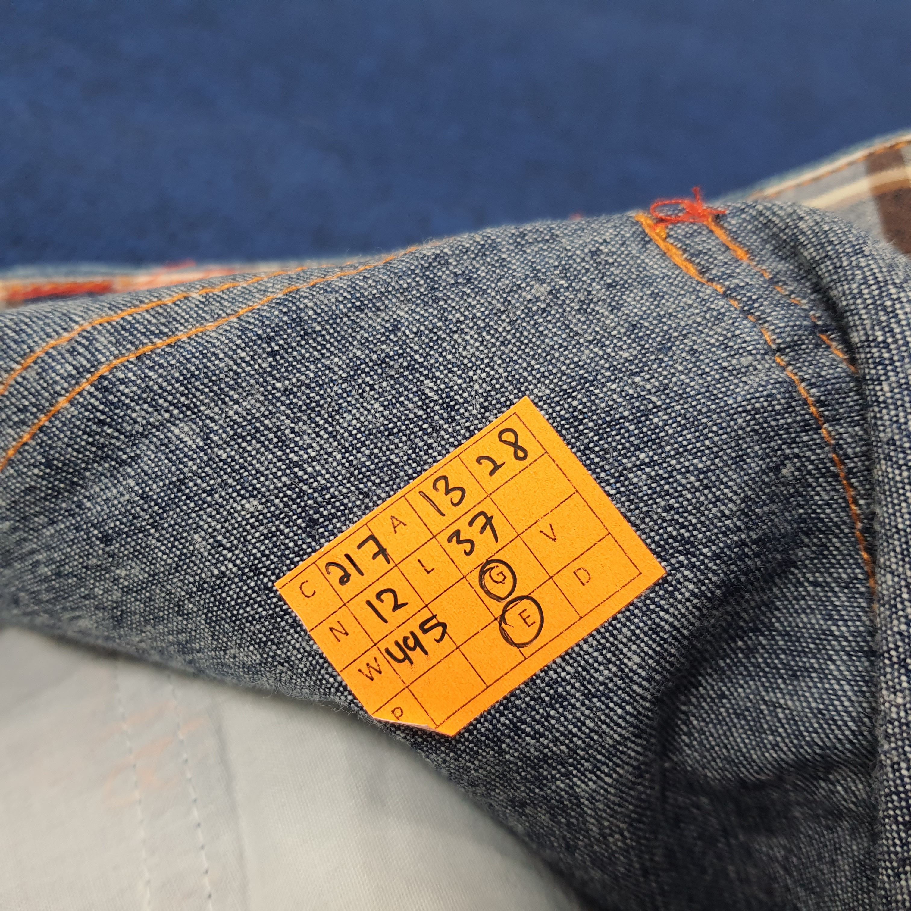 Vintage Vintage XYZ Skull Custom Logo Jeans Size US 26 / EU 42 - 8 Thumbnail