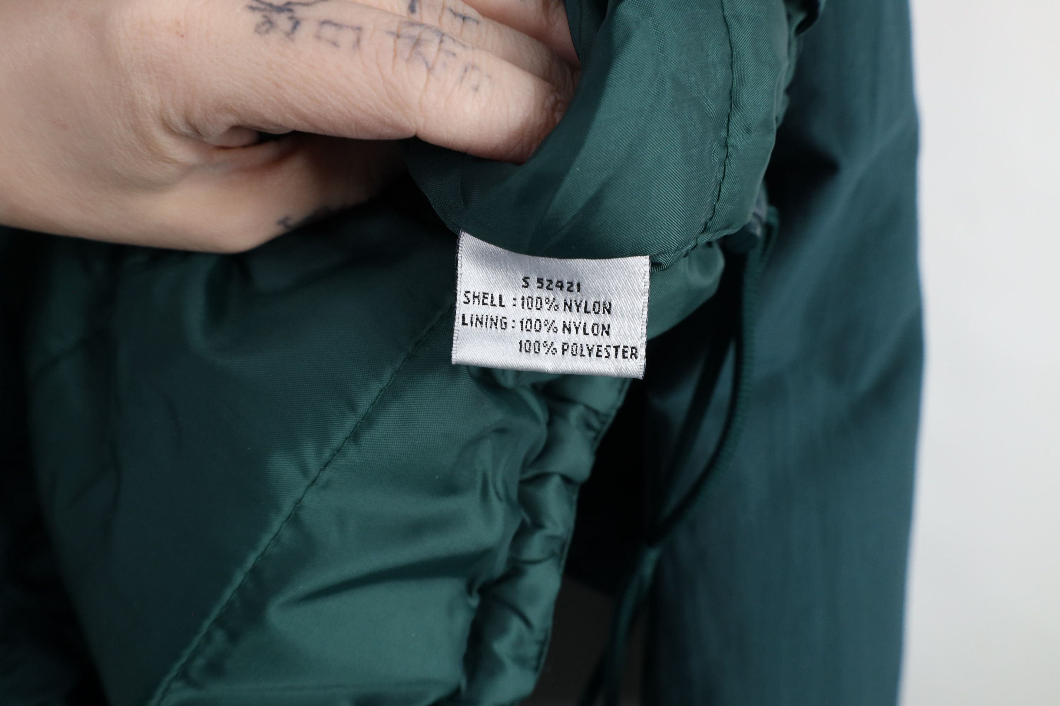 Vintage Vintage 90s Michigan University Lined Hooded Anorak Jacket Size US L / EU 52-54 / 3 - 12 Thumbnail