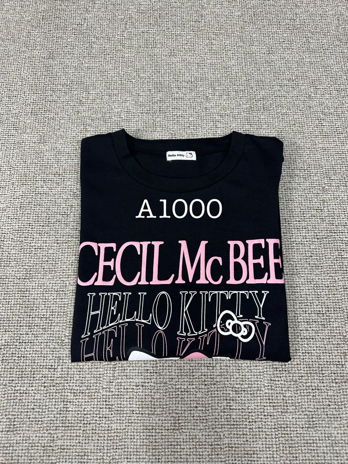 Anime Hello Kitty X Cecil Mc Bee Sanrio XXL Tshirt A1000 Size US XXL / EU 58 / 5 - 11 Thumbnail