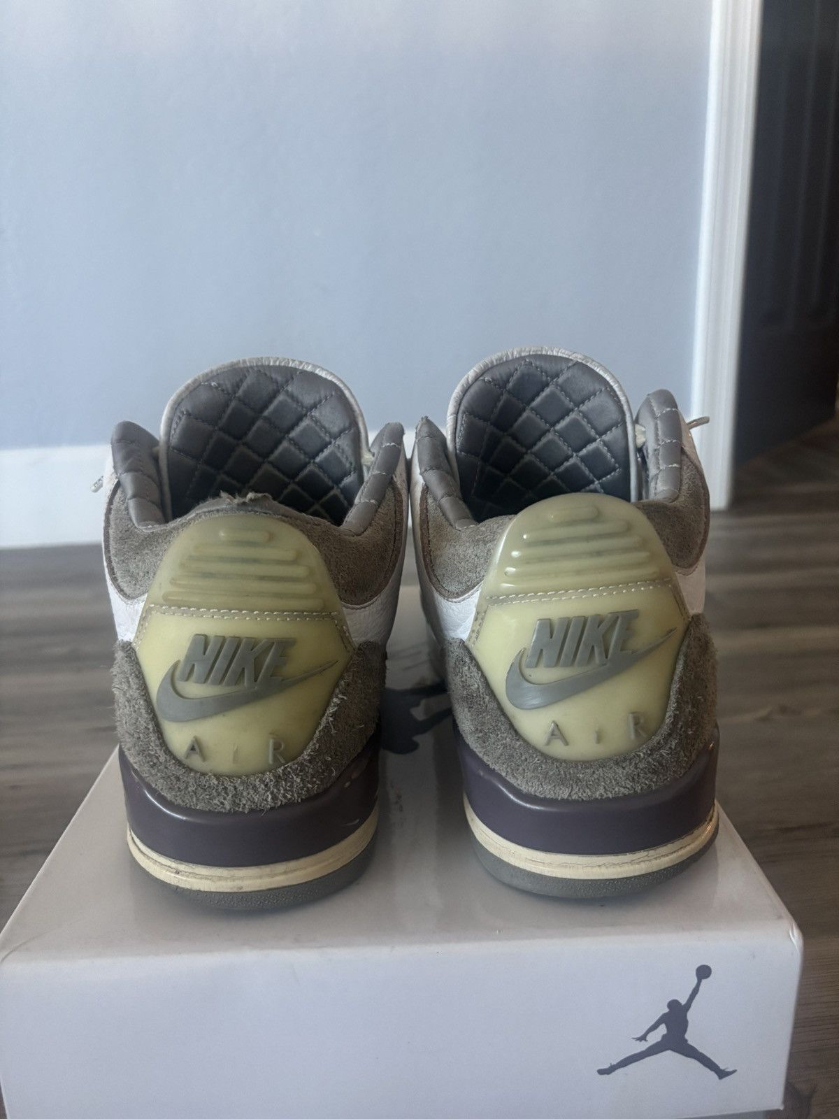 A Ma Maniere × Jordan Brand A Ma Maniere x Jordan 3 “Raised by Women” Size US 12 / EU 45 - 5 Thumbnail