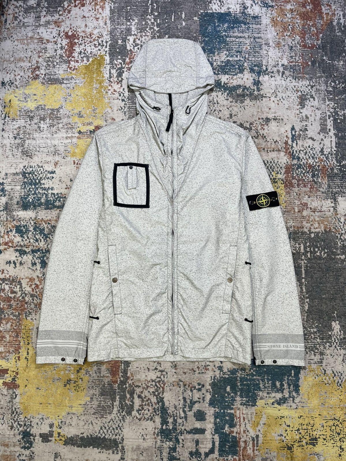 Stone Island Stone Island 2009 S/S Archivio Monofilament Hooded Jacket Size US XL / EU 56 / 4 - 1 Thumbnail