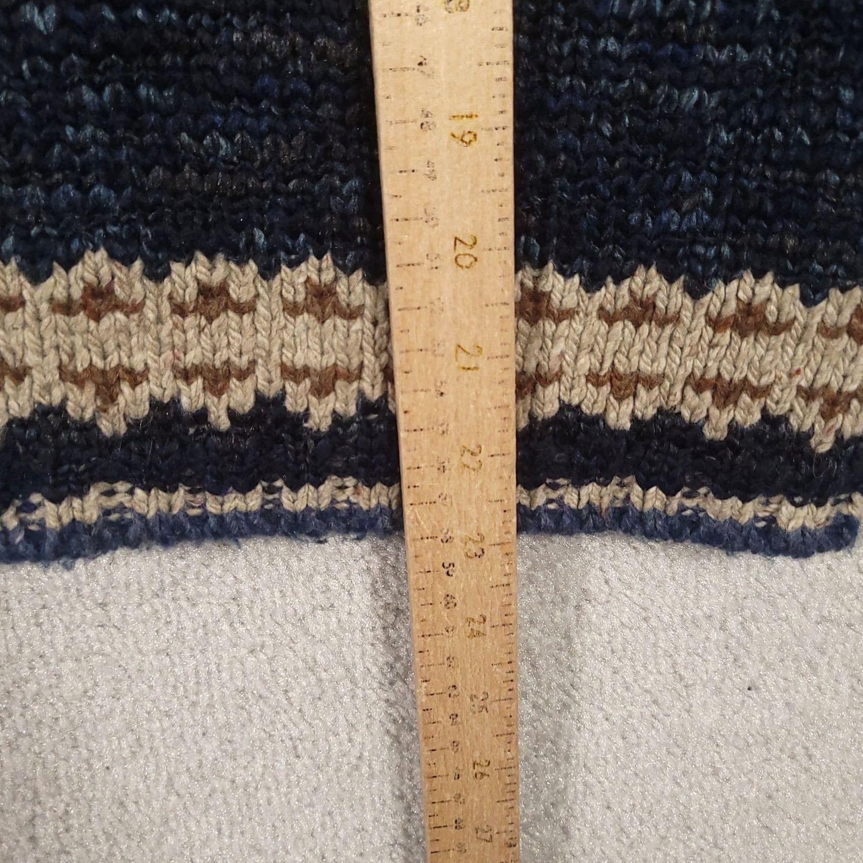 Vintage VINTAGE St John’s Bay Knit Wool Sweater Fair Isle Cabincore Preppy Women Medium Size M / US 6-8 / IT 42-44 - 6 Thumbnail