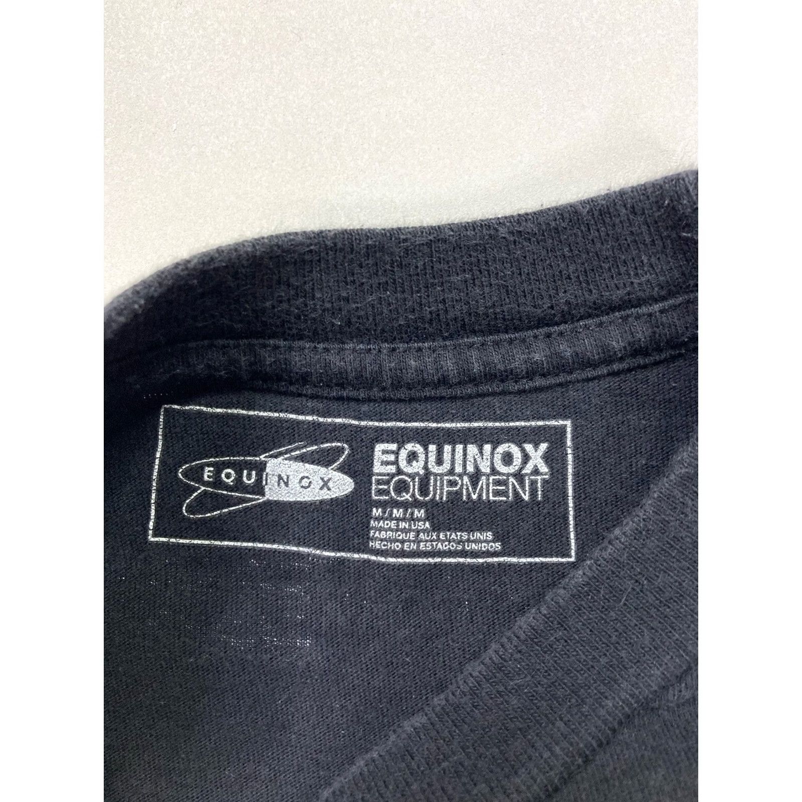 Equipment VINTAGE Equinox Equipment Train Graphic T-shirt Women Medium Black Long Sleeve Size M / US 6-8 / IT 42-44 - 5 Thumbnail