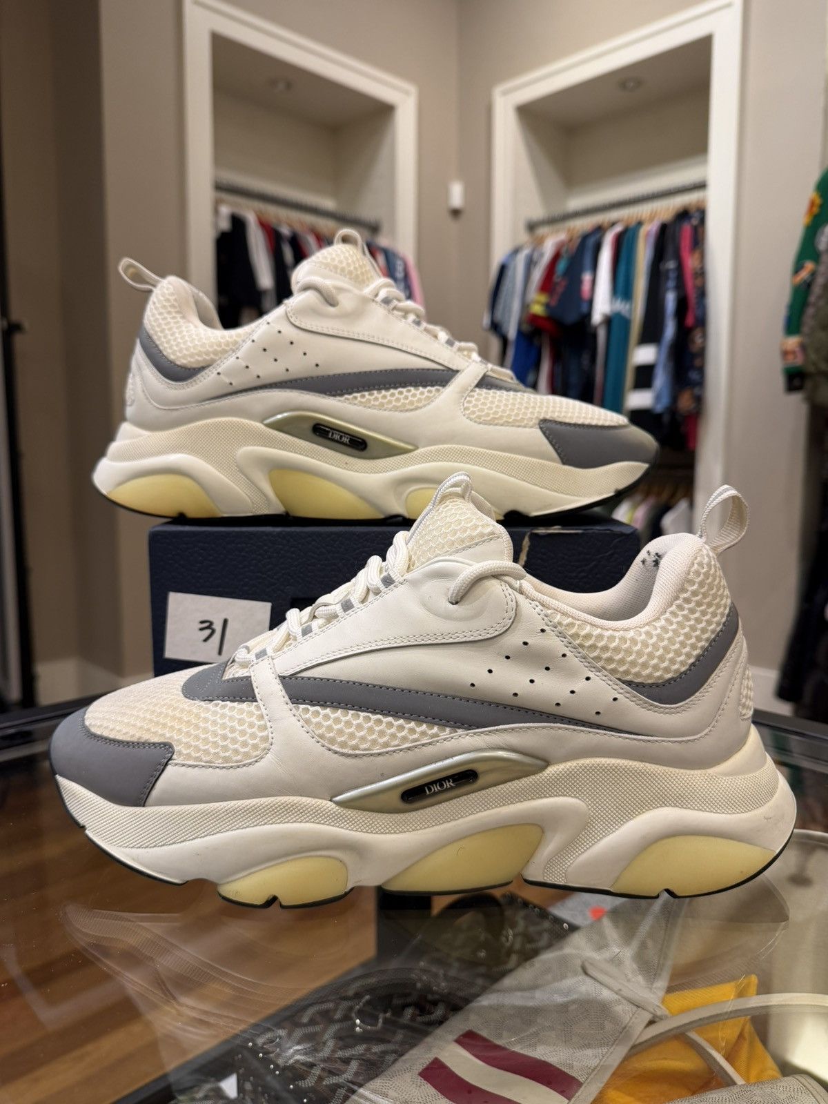 Dior Dior B22 - White/Cream Size US 13 / EU 46 - 1 Thumbnail