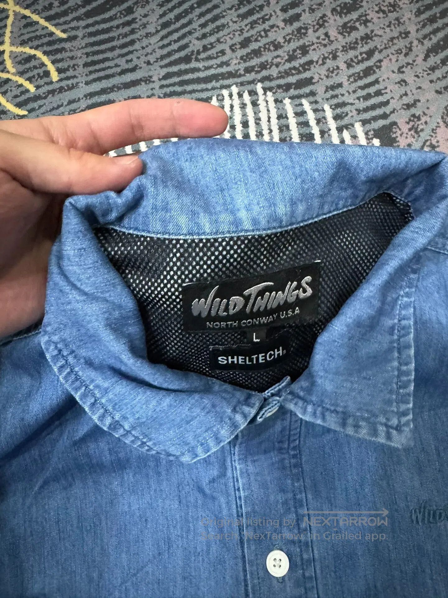 Wild Things WildThings Denim Shirt Jacket. Size US L / EU 52-54 / 3 - 3 Thumbnail