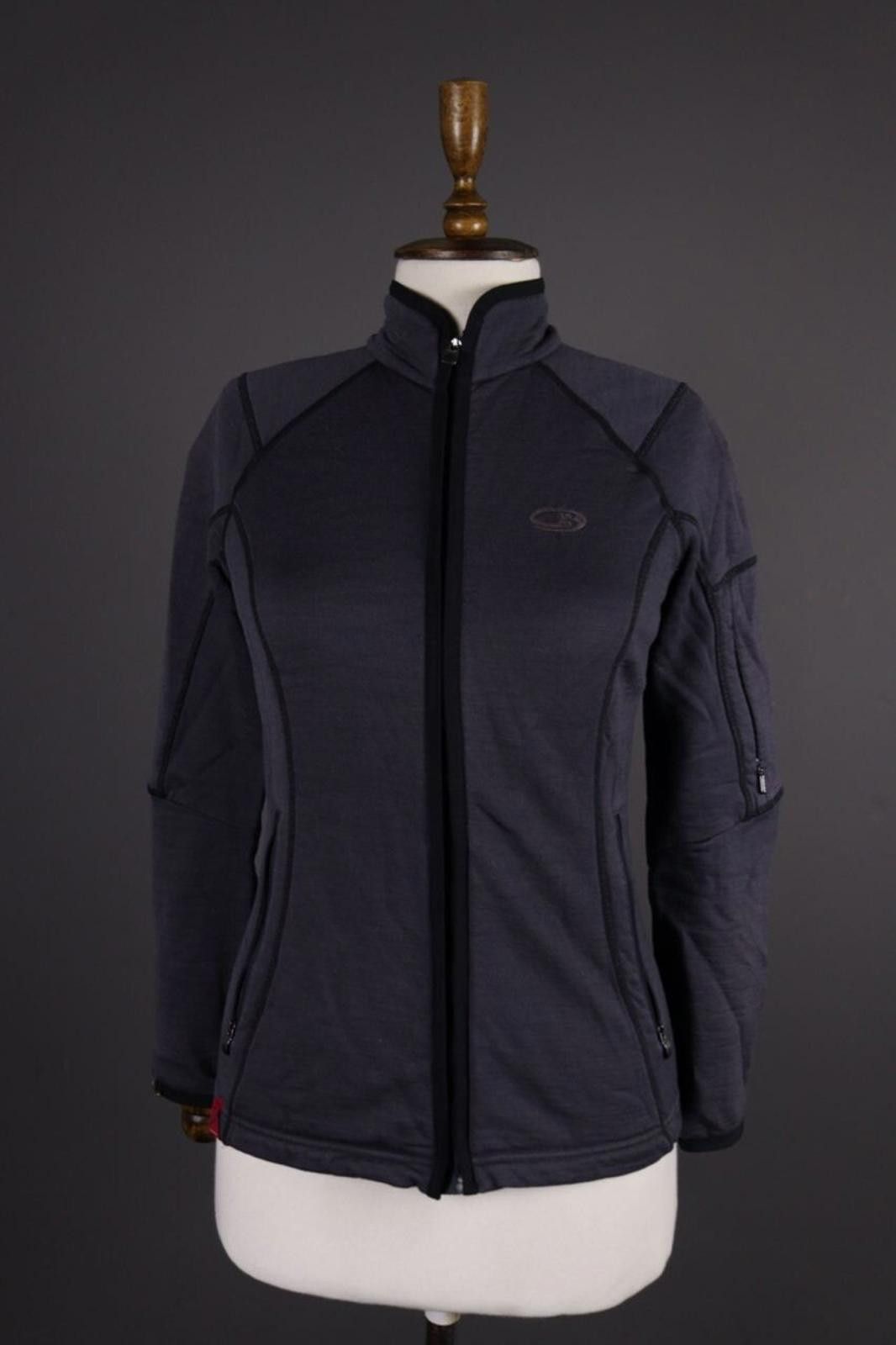Icebreaker Icebreaker 260 Realfleece Merino Wool Gray Jacket Size S Size S / US 4 / IT 40 - 1 Thumbnail