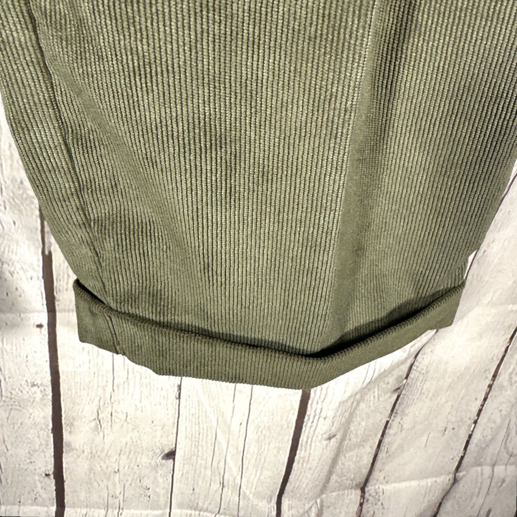 Peter Millar Peter Millar Nanoluxe Pants Mens 38x30 Green Corduroy Khaki Chino MF16B91 Preppy Size US 38 / EU 54 - 4 Thumbnail