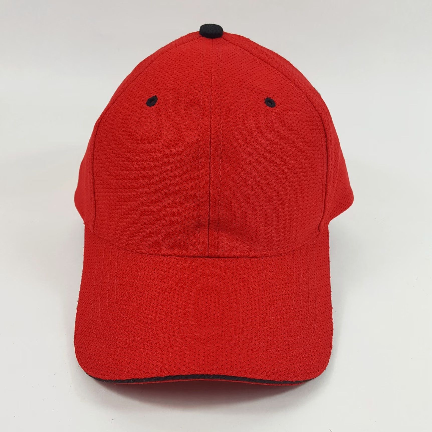Vintage VINTAGE Town Talk Baseball Cap Hat - Red - One Size - Adjustable - 90s Music Band Theme - Mens Size ONE SIZE - 2 Thumbnail