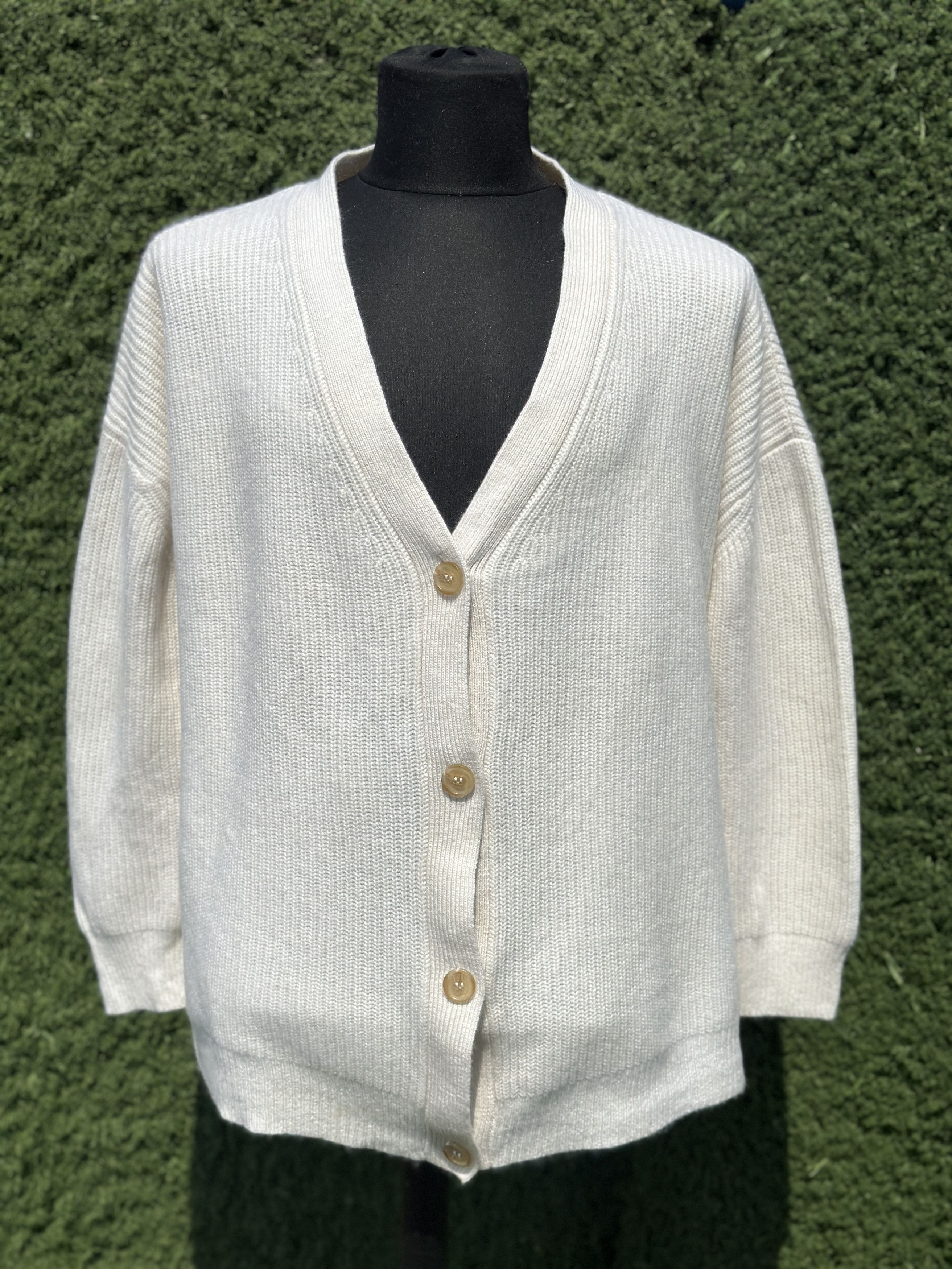 Other Jenni Kayne Knit Cocoon Cardigan Pure Cashmere Ivory Size XL Size XL / US 12-14 / IT 48-50 - 1 Thumbnail