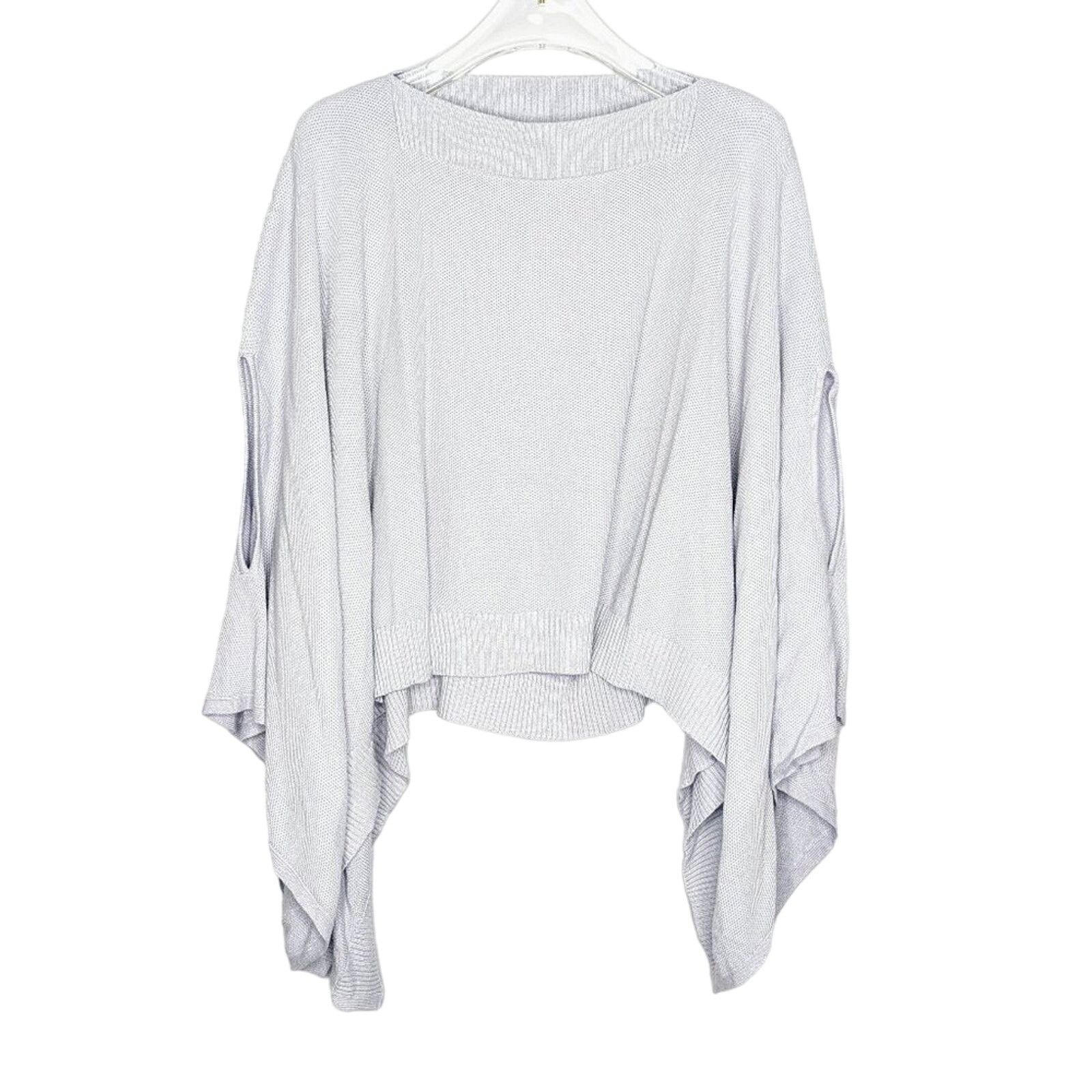 Lululemon Forward Flow Cape Poncho Silvery Blue Loose Fit