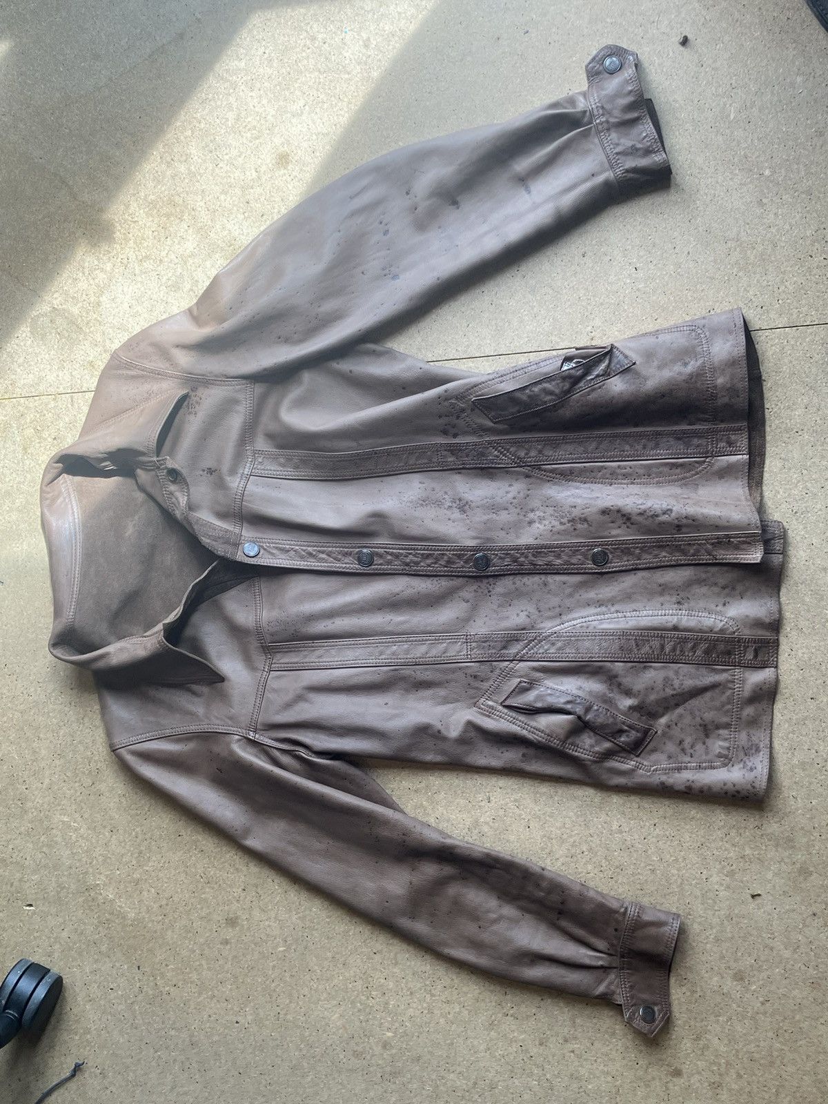 Other Huc Of Sweden Leather/Suede jacket Size M / US 6-8 / IT 42-44 - 1 Thumbnail
