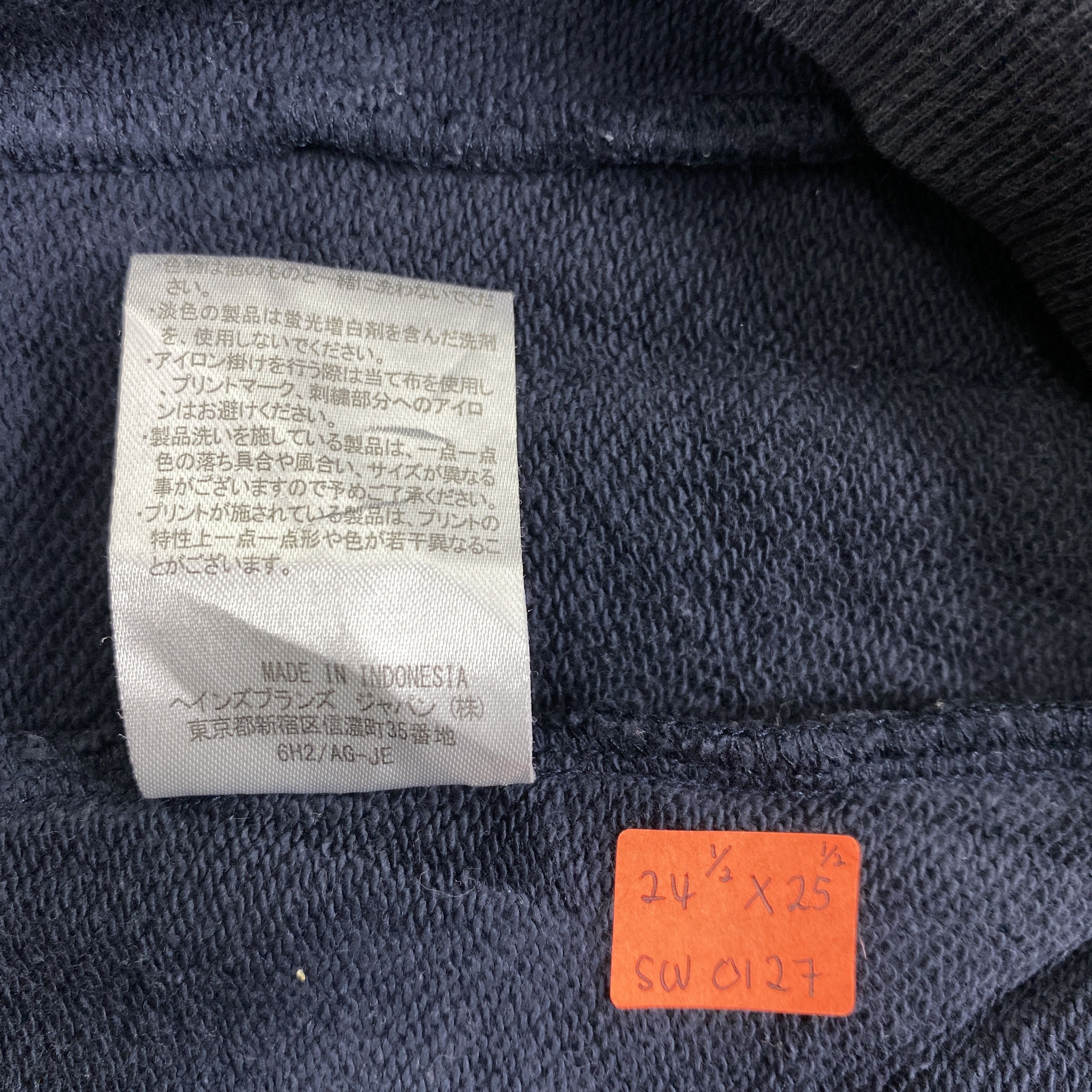 Champion vintage Champion Small Logo V-Neck Sweatshirt Faded - SW0127 Size US L / EU 52-54 / 3 - 7 Thumbnail