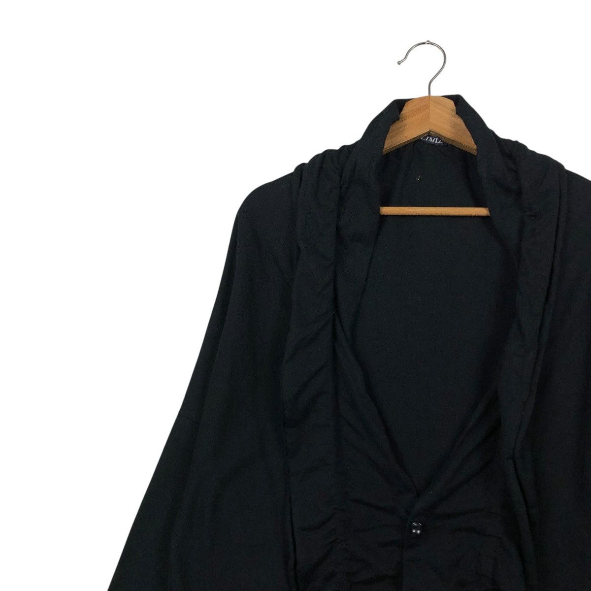 Limi Feu 🔥RICH BLACK LIMI FEU YOHJI YAMAMOTO LONG JACKET Size S / US 4 / IT 40 - 9 Thumbnail