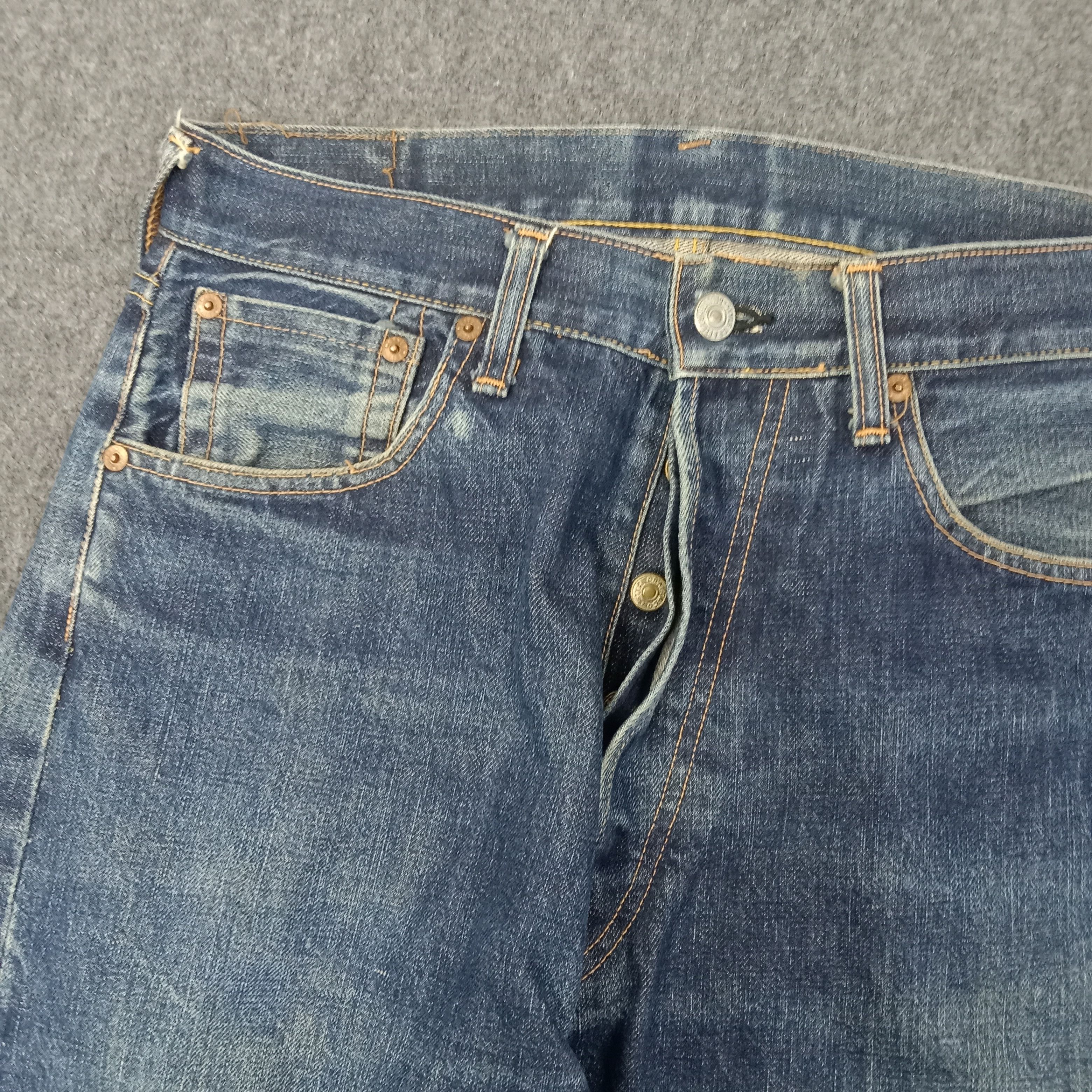 Japanese Brand Evis Japanese Brand Daicock Custom Art Denim Jeans C244N22 Size US 30 / EU 46 - 8 Thumbnail