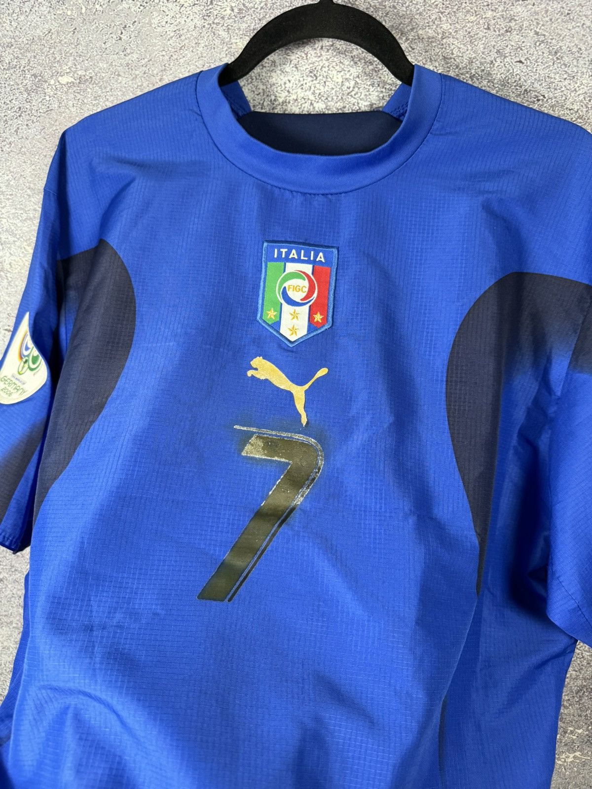 Puma Del Piero Italy National Team 2006 Puma Soccer Jersey XL Size US XL / EU 56 / 4 - 7 Thumbnail