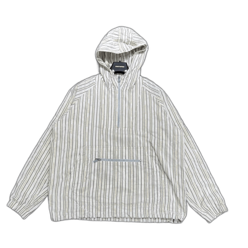 Dior Dior Dior Striped Hooded Anorak Jacket-2507 Size US XXL / EU 58 / 5 - 1 Thumbnail