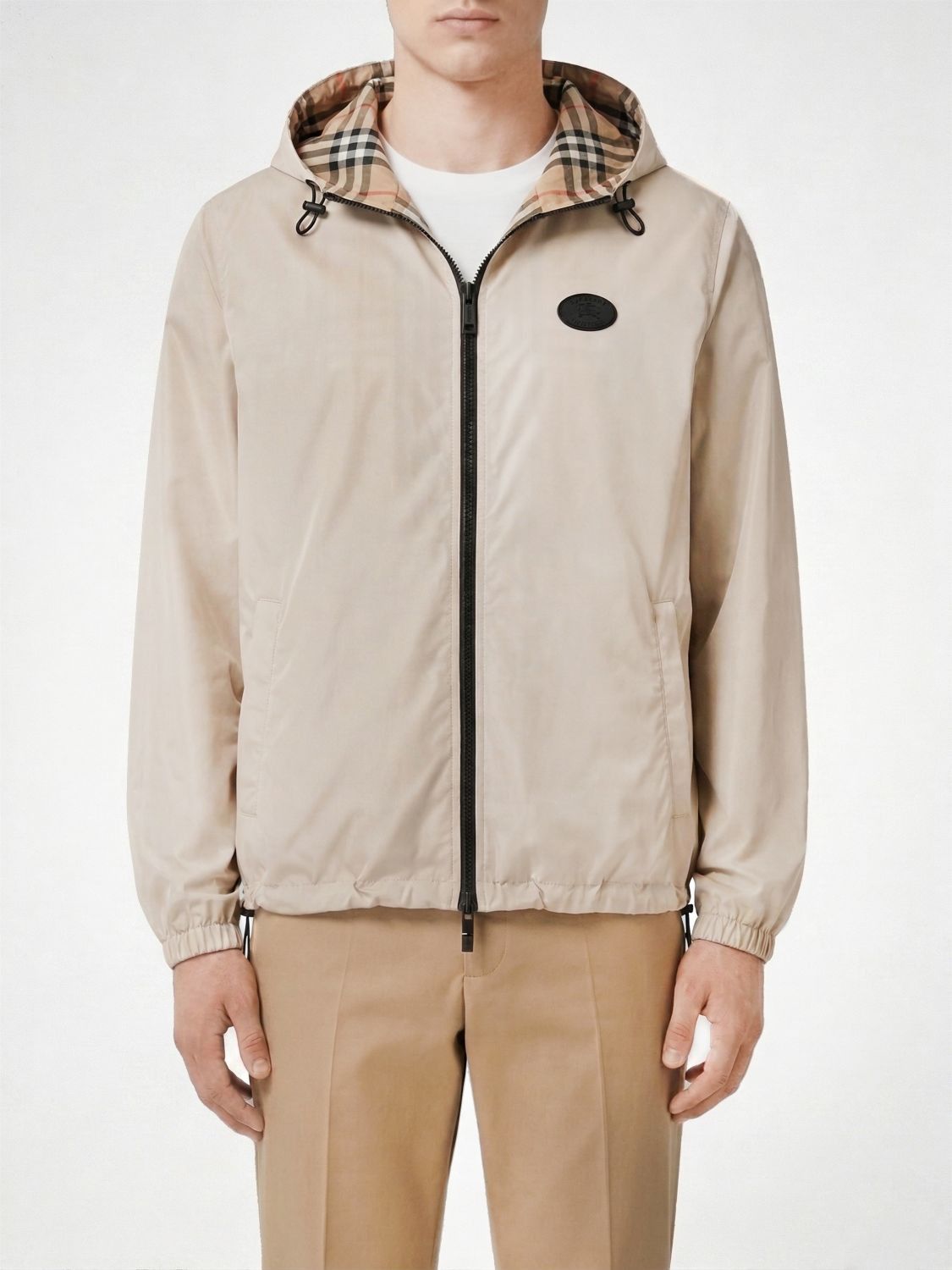 Burberry Burberry Jacket Men Beige Size US M / EU 48-50 / 2 - 1 Thumbnail
