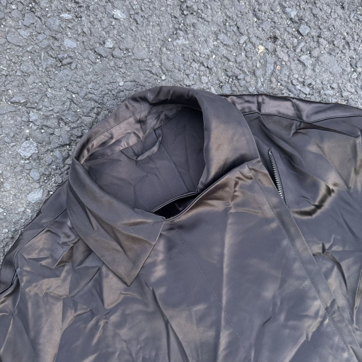 Calvin Klein 2000s calvin klein - vkei style asymetrical jacket Size L / US 10 / IT 46 - 2 Thumbnail
